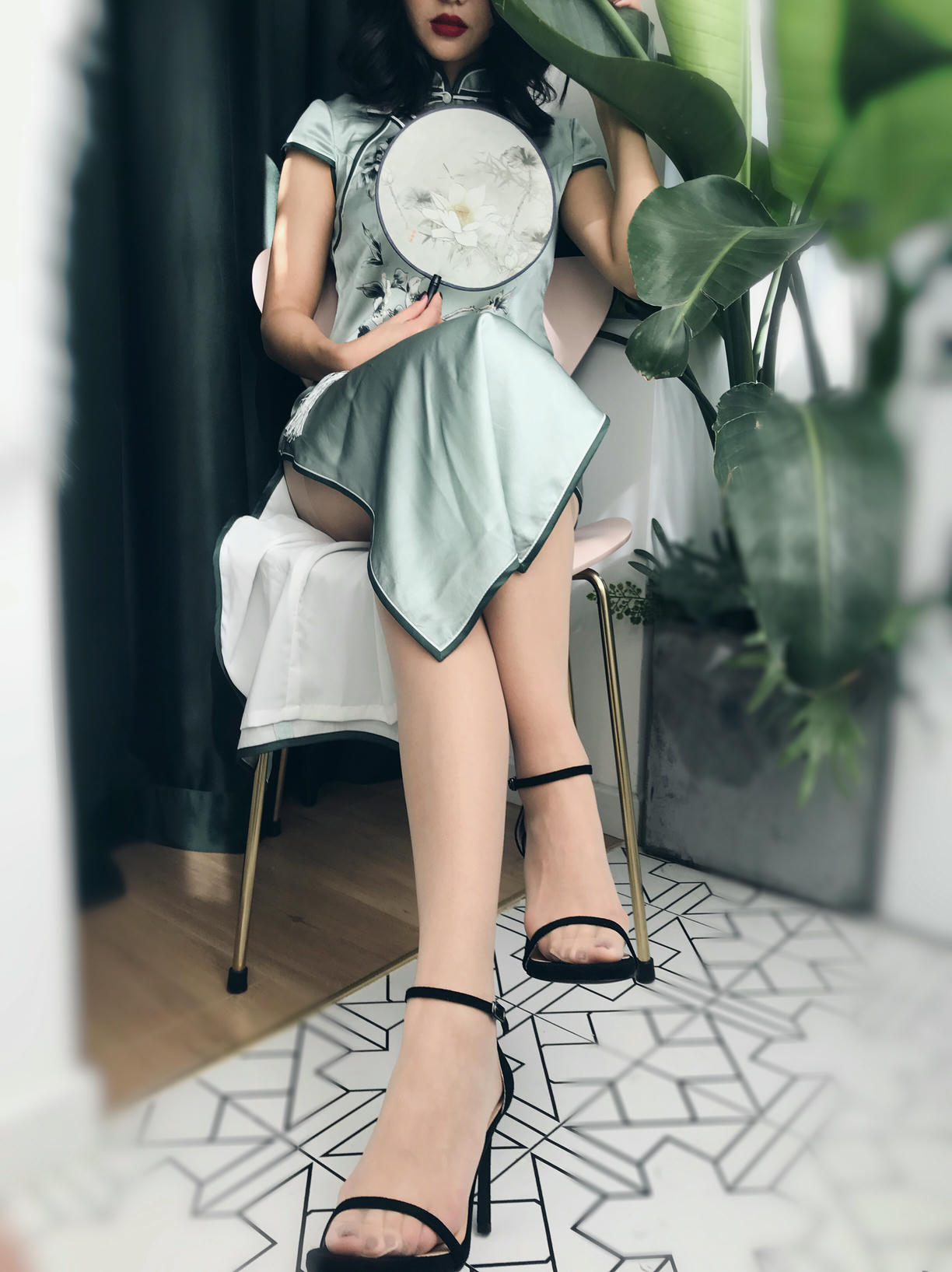 安乔乔 NO.017 旗袍肉丝 [110P+407M]_第4集