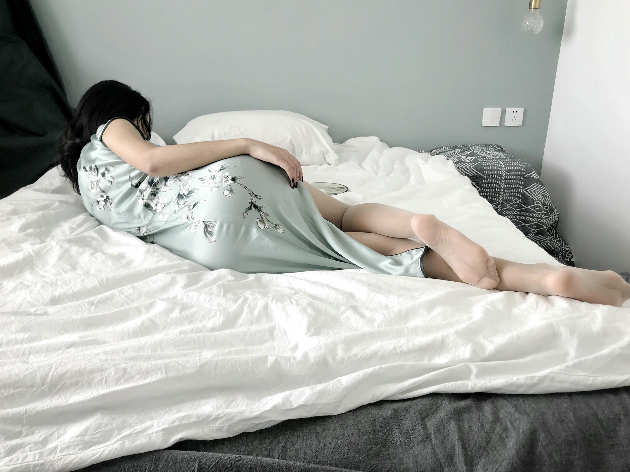 安乔乔 NO.017 旗袍肉丝 [110P+407M]_第5集