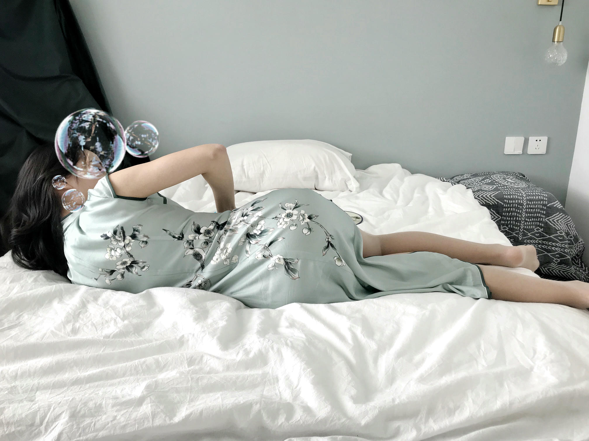 安乔乔 NO.017 旗袍肉丝 [110P+407M]_第5集