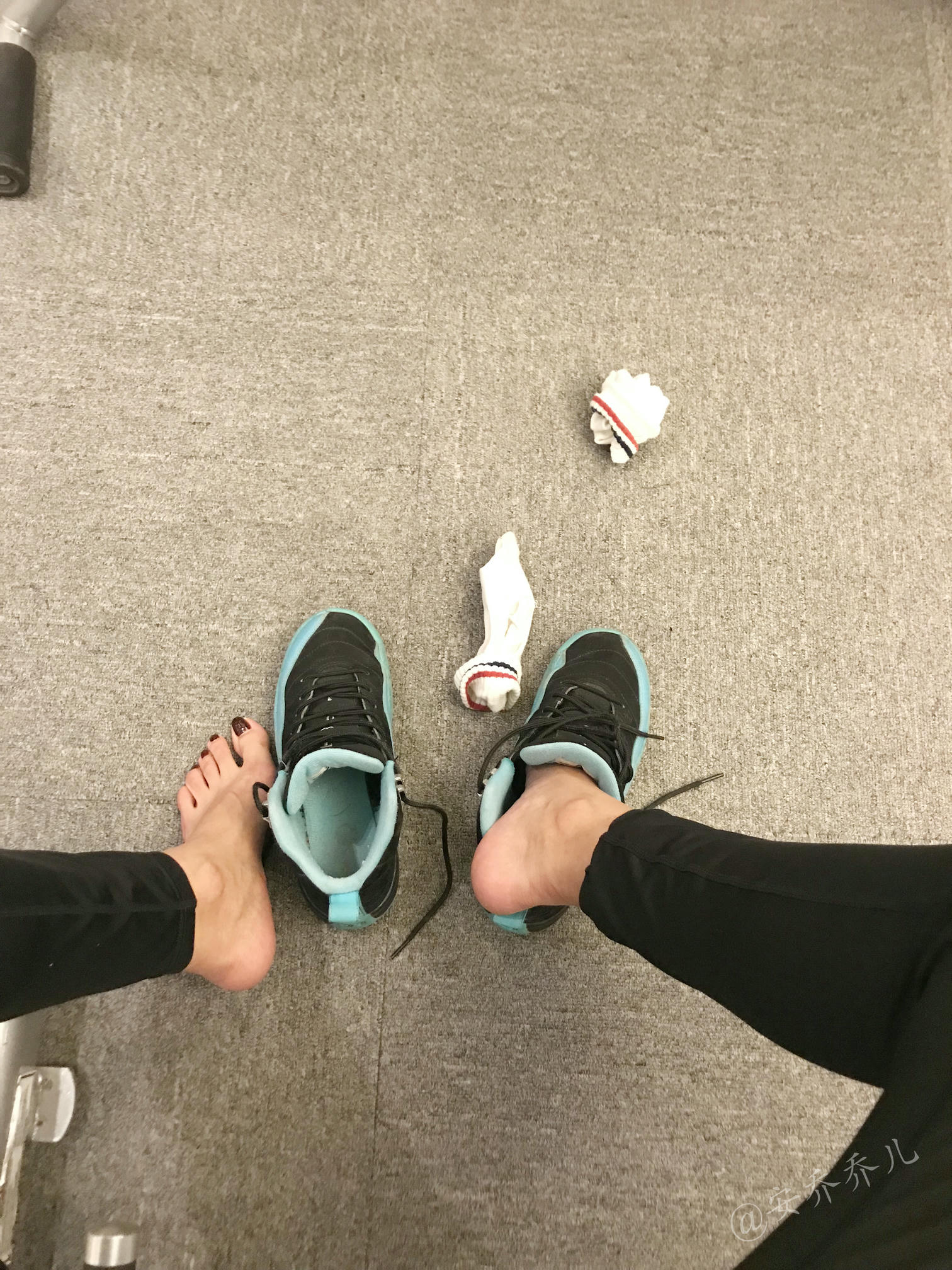 安乔乔 NO.019 健身房白袜 [135P+468M]_第6集