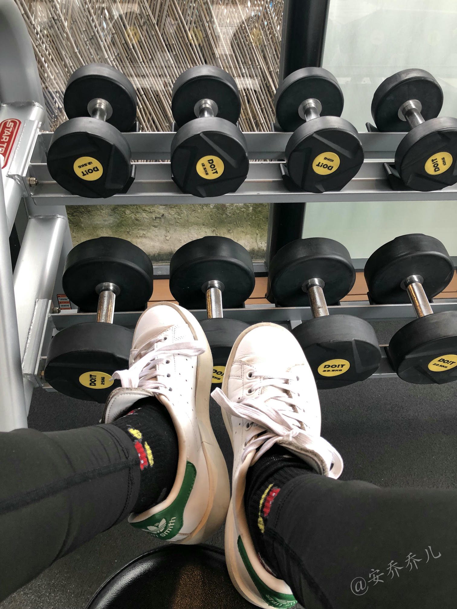 安乔乔 NO.019 健身房白袜 [135P+468M]_第6集