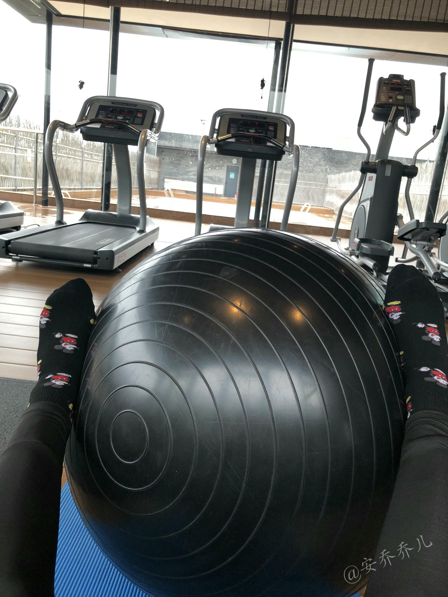 安乔乔 NO.019 健身房白袜 [135P+468M]_第6集