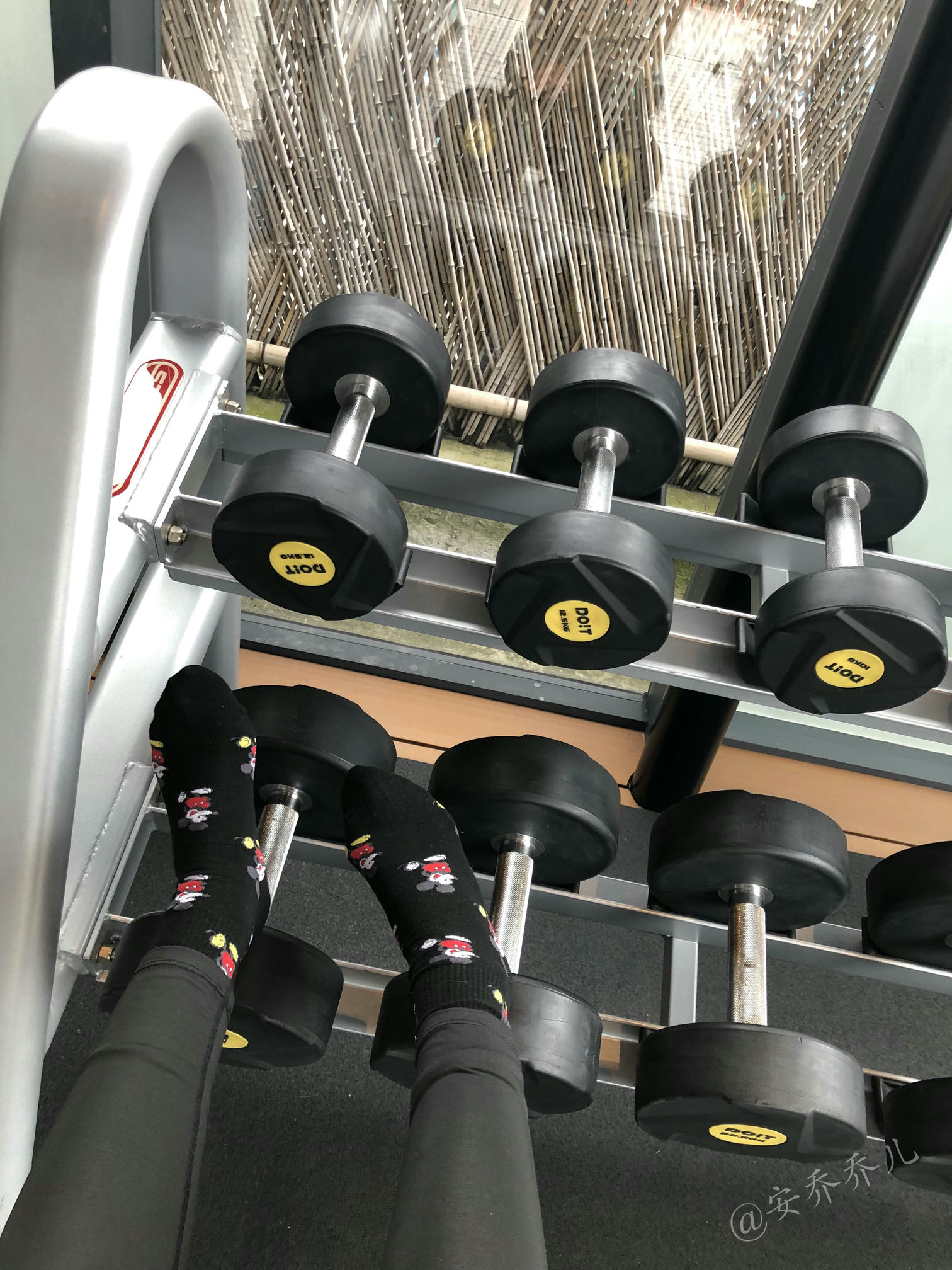 安乔乔 NO.019 健身房白袜 [135P+468M]_第6集