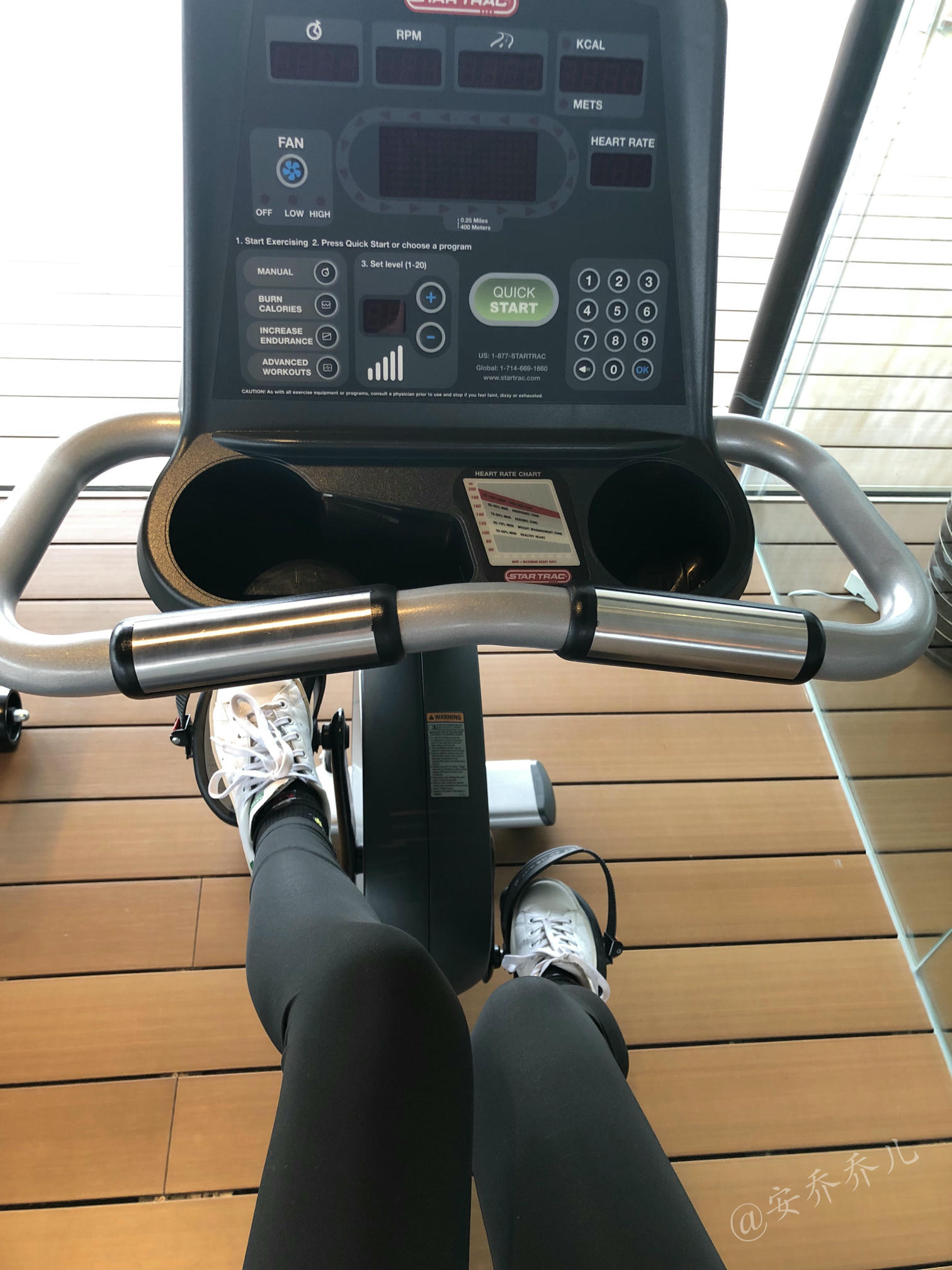 安乔乔 NO.019 健身房白袜 [135P+468M]_第7集