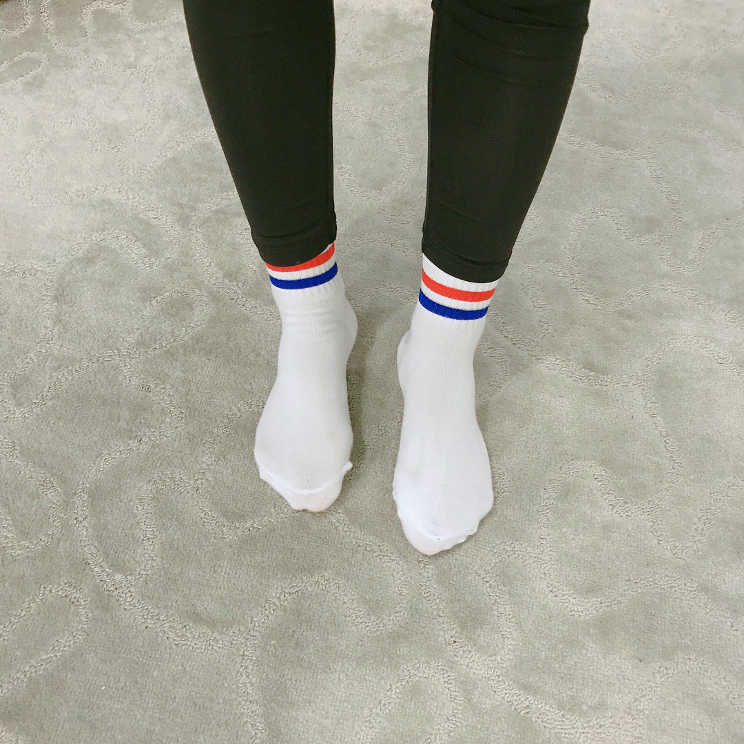 安乔乔 NO.019 健身房白袜 [135P+468M]_第7集