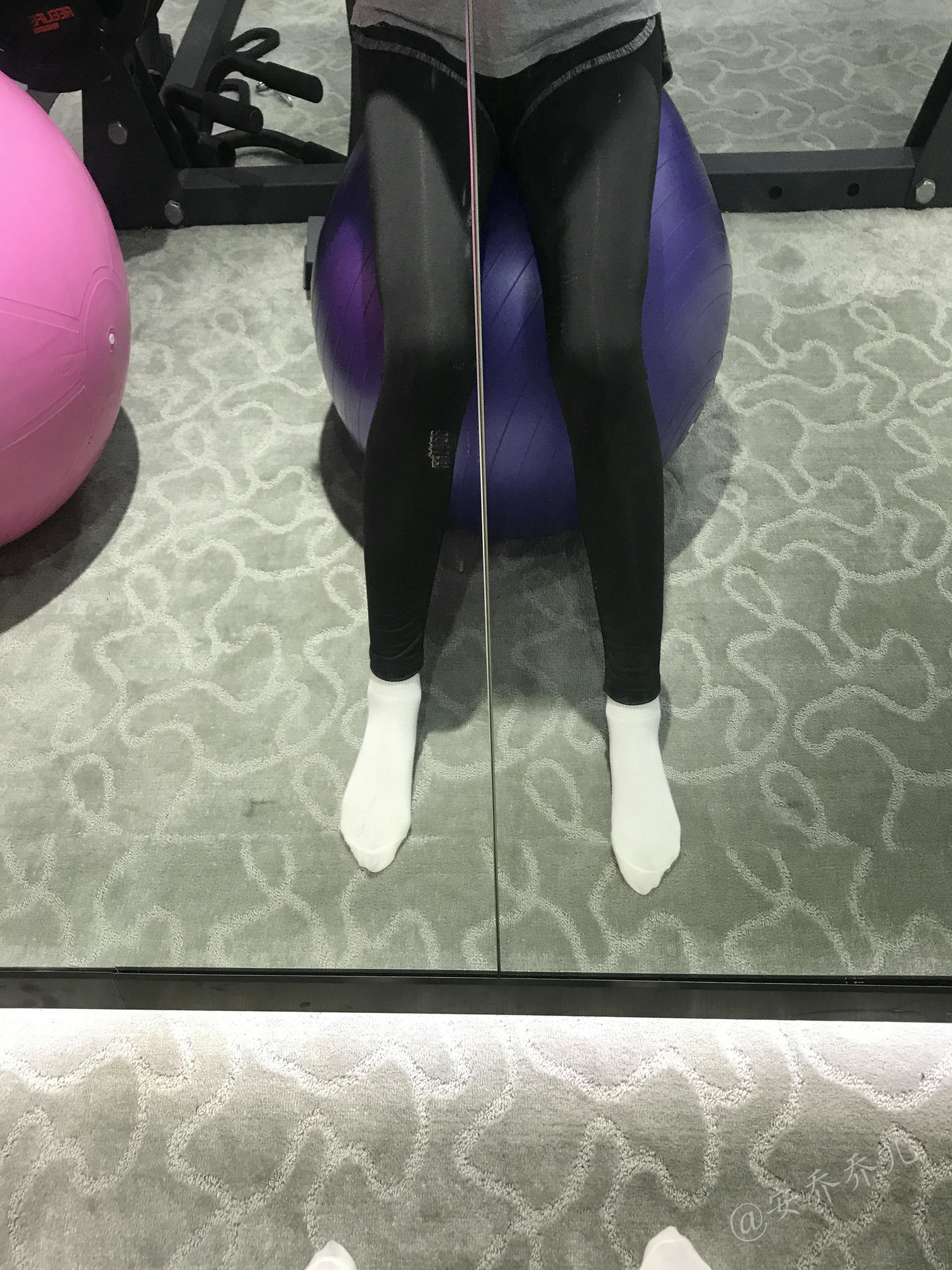 安乔乔 NO.019 健身房白袜 [135P+468M]_第2集