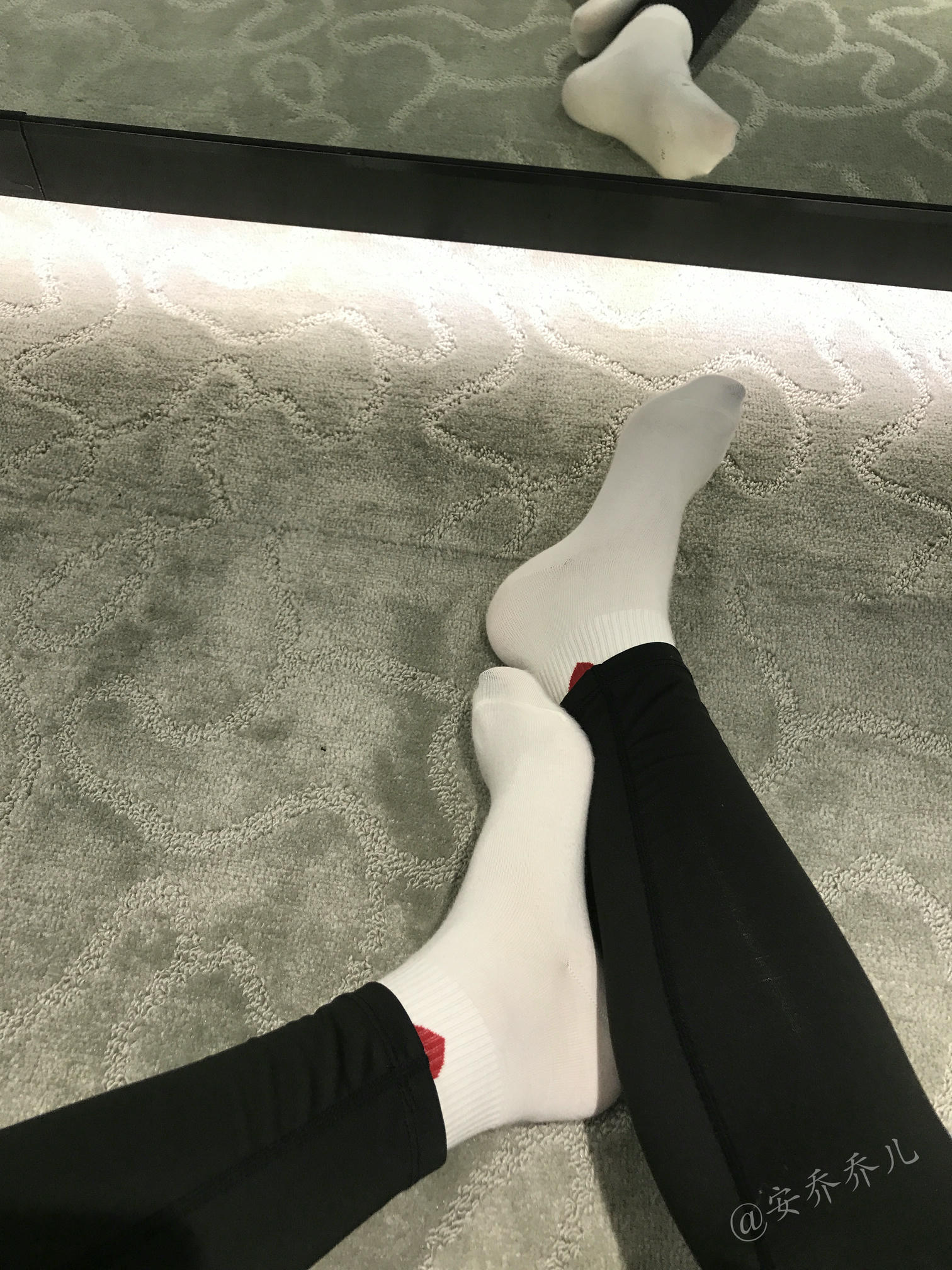 安乔乔 NO.019 健身房白袜 [135P+468M]_第2集