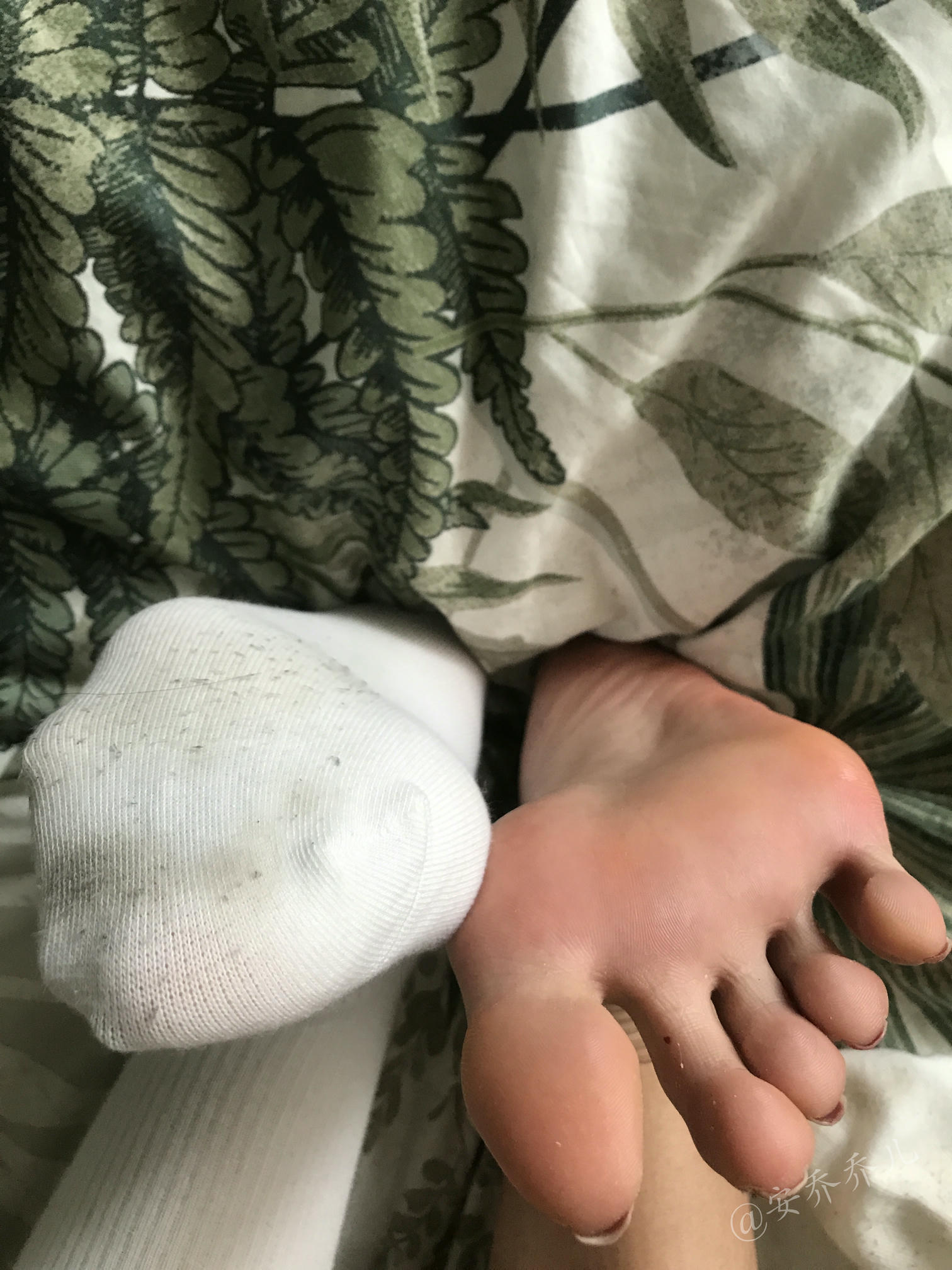 安乔乔 NO.019 健身房白袜 [135P+468M]_第1集