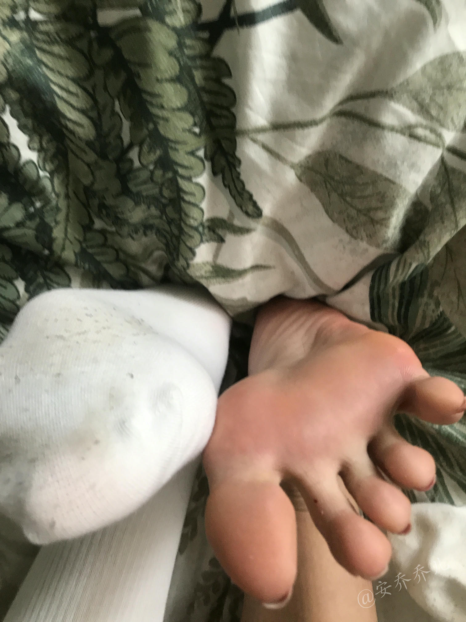 安乔乔 NO.019 健身房白袜 [135P+468M]_第1集