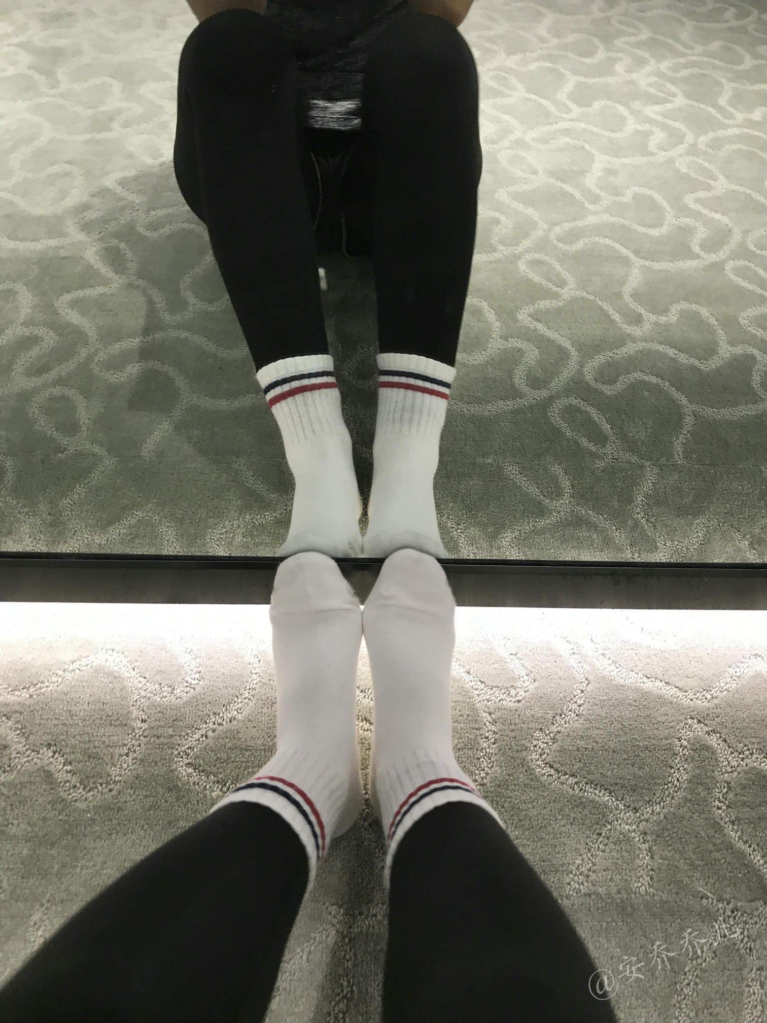 安乔乔 NO.019 健身房白袜 [135P+468M]_第3集