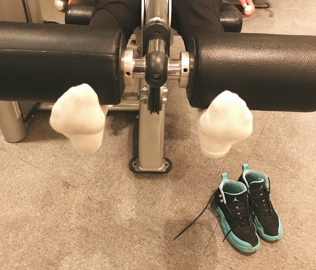 安乔乔 NO.019 健身房白袜 [135P+468M]_第4集