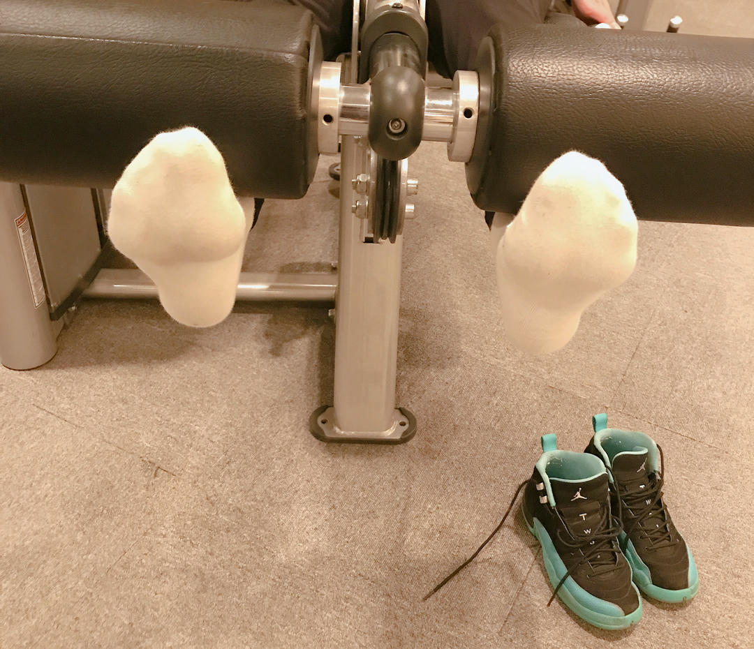 安乔乔 NO.019 健身房白袜 [135P+468M]_第4集