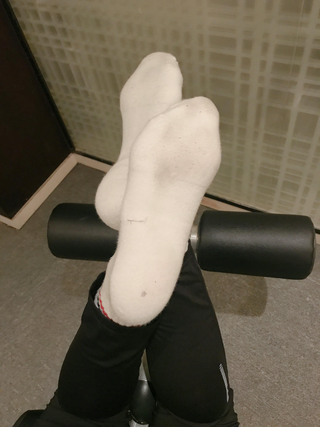 安乔乔 NO.019 健身房白袜 [135P+468M]_第4集