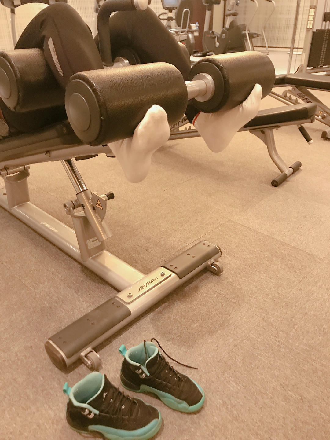 安乔乔 NO.019 健身房白袜 [135P+468M]_第4集