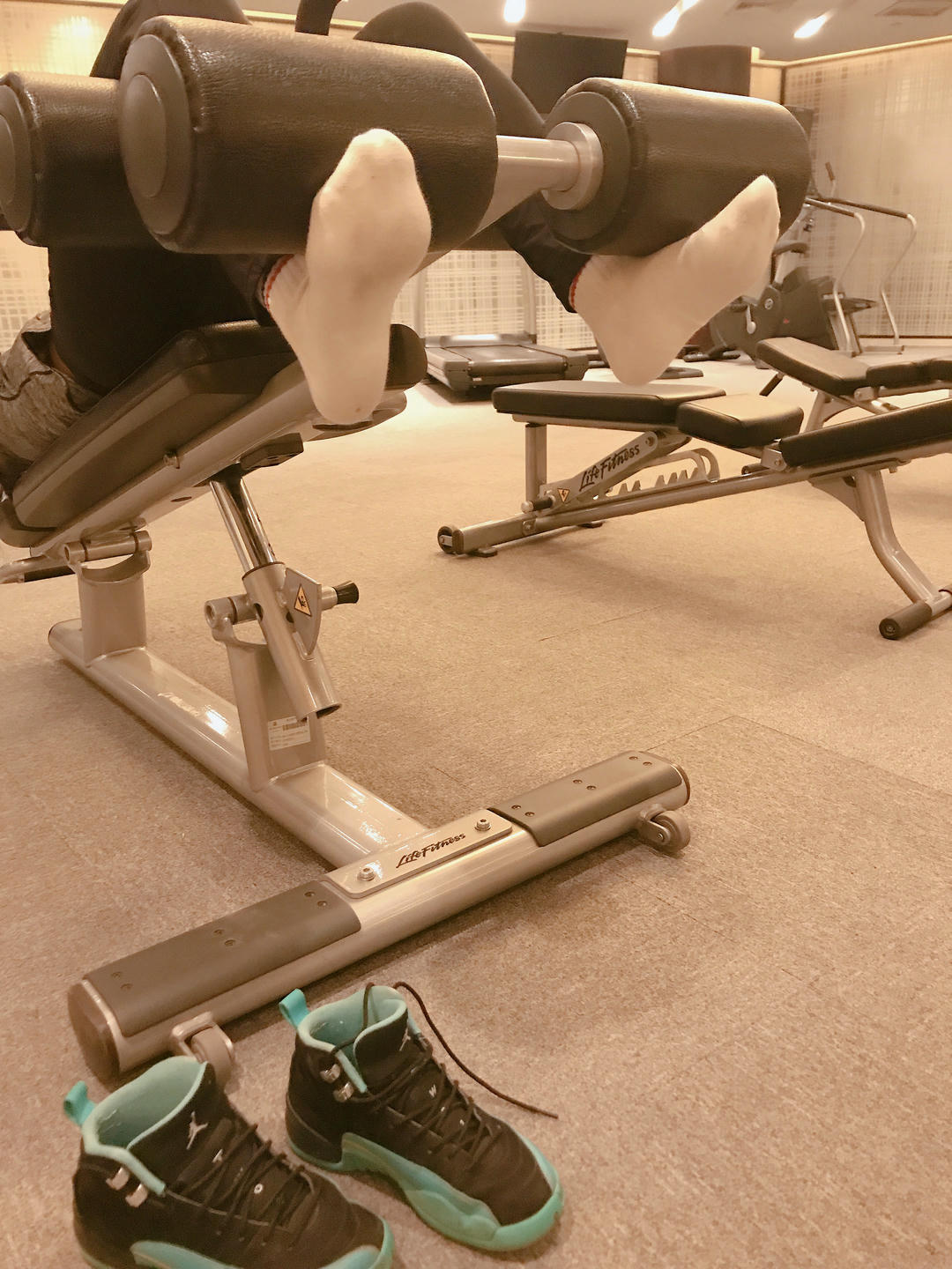 安乔乔 NO.019 健身房白袜 [135P+468M]_第4集