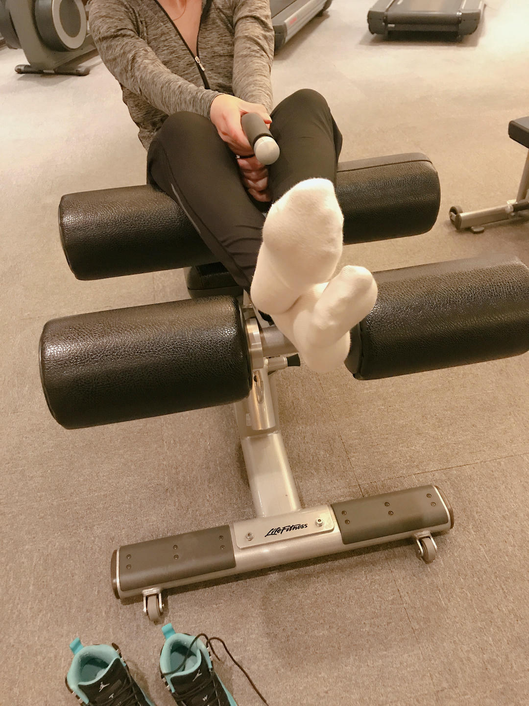 安乔乔 NO.019 健身房白袜 [135P+468M]_第4集