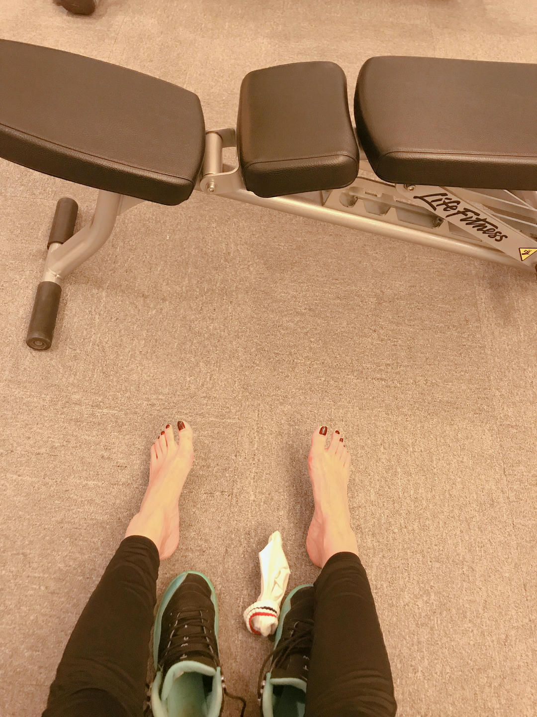 安乔乔 NO.019 健身房白袜 [135P+468M]_第5集