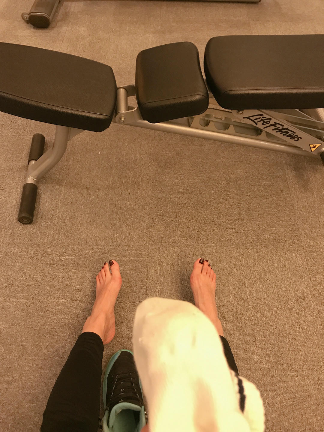 安乔乔 NO.019 健身房白袜 [135P+468M]_第5集