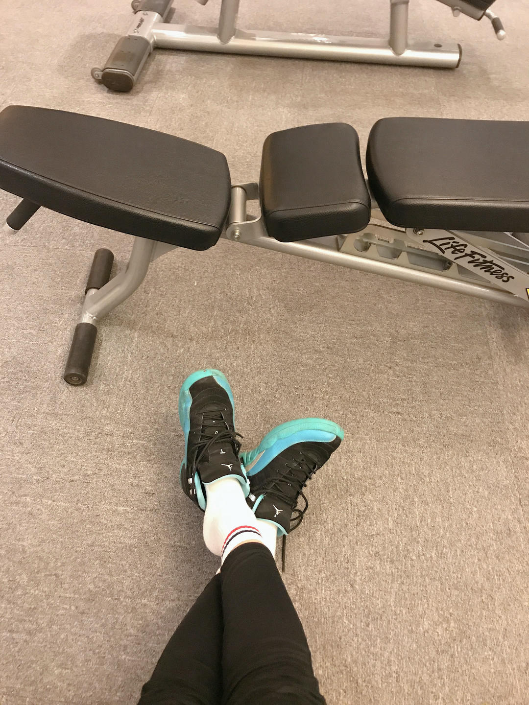 安乔乔 NO.019 健身房白袜 [135P+468M]_第5集