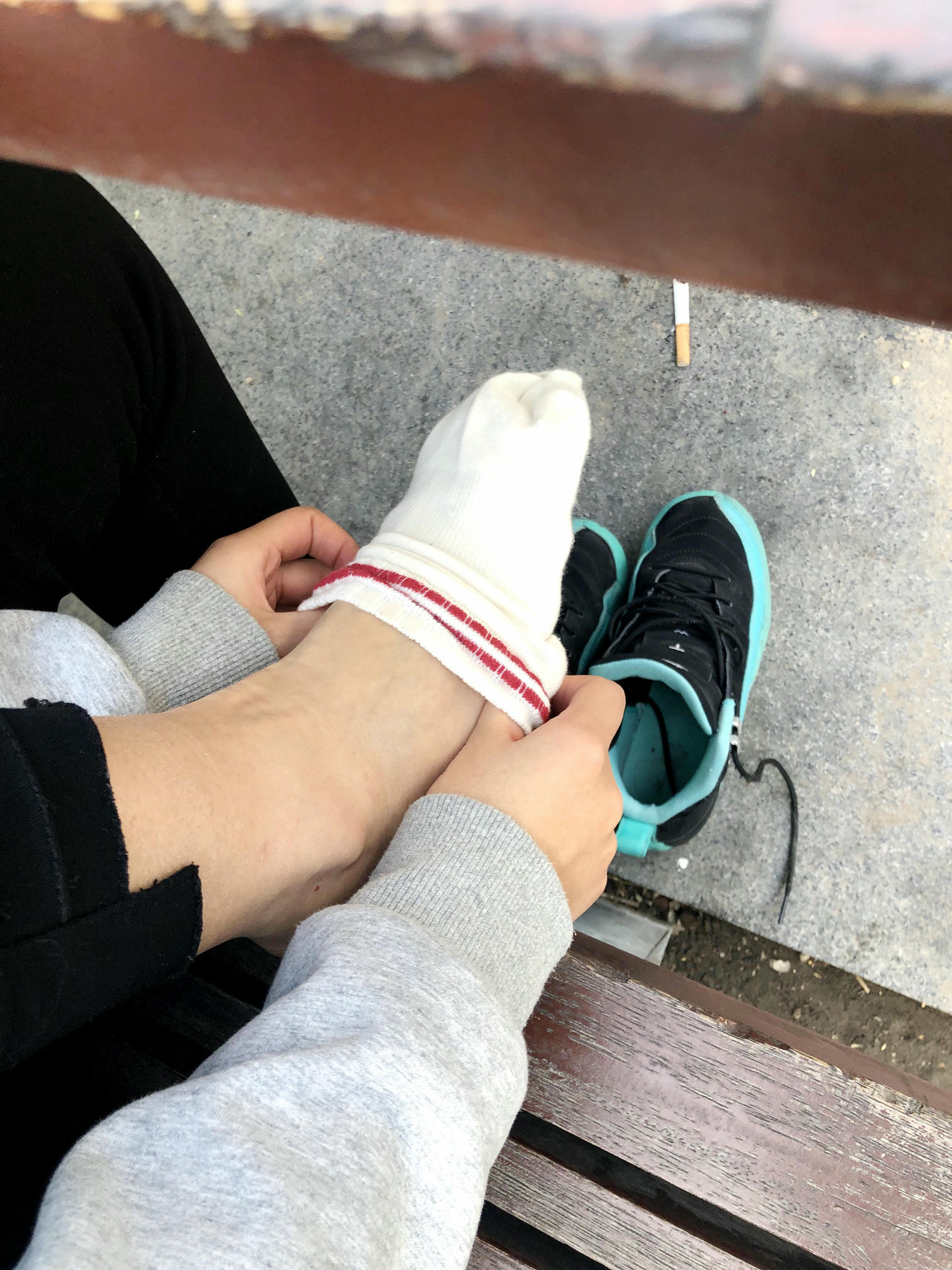 安乔乔 NO.002 户外露脚脚 [104P+304M]_第3集