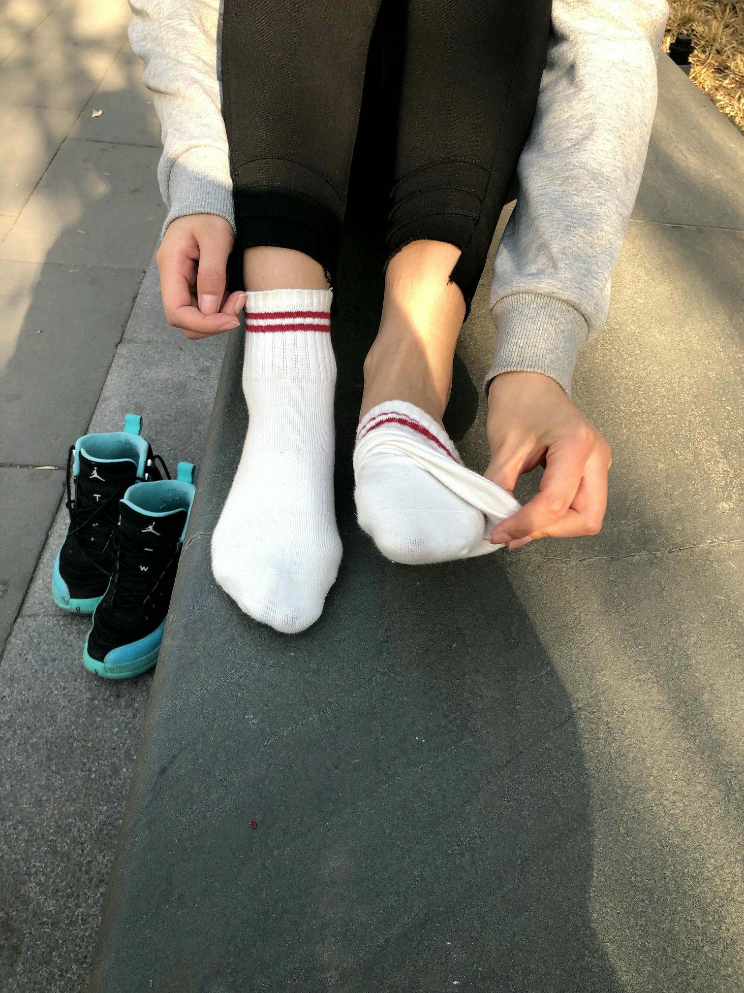 安乔乔 NO.002 户外露脚脚 [104P+304M]_第4集