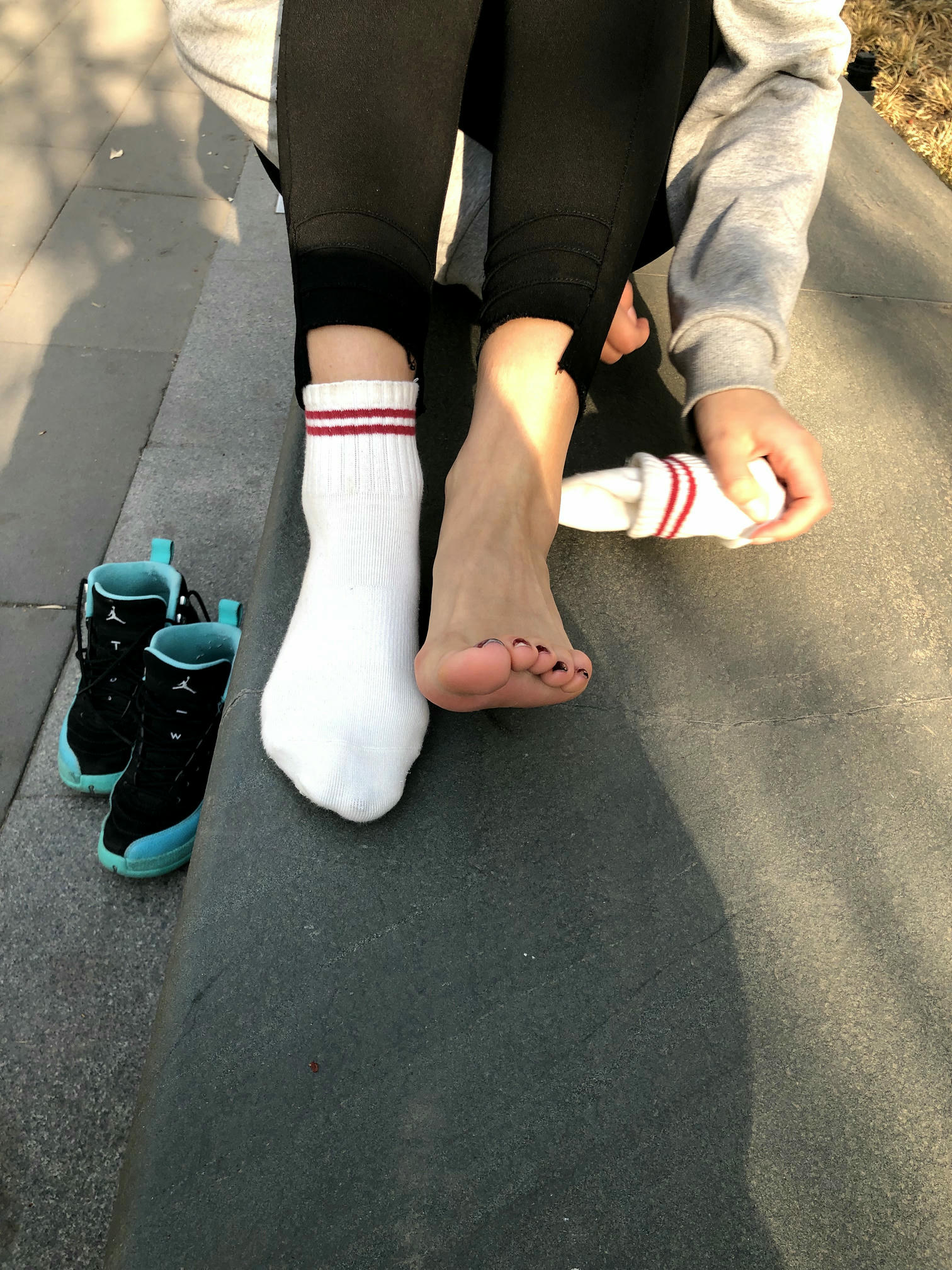 安乔乔 NO.002 户外露脚脚 [104P+304M]_第4集