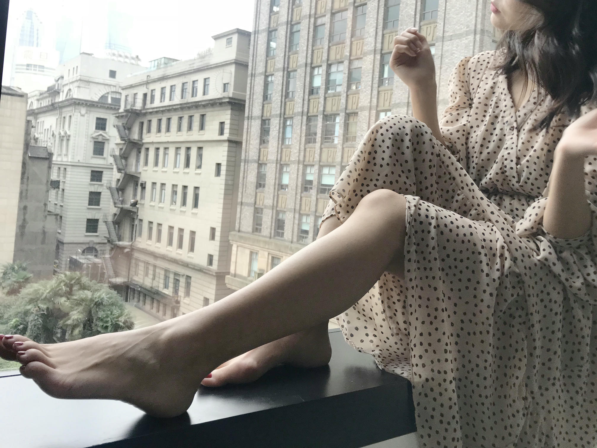 安乔乔 NO.022 酒店连衣裙 [113P+320M]_第1集