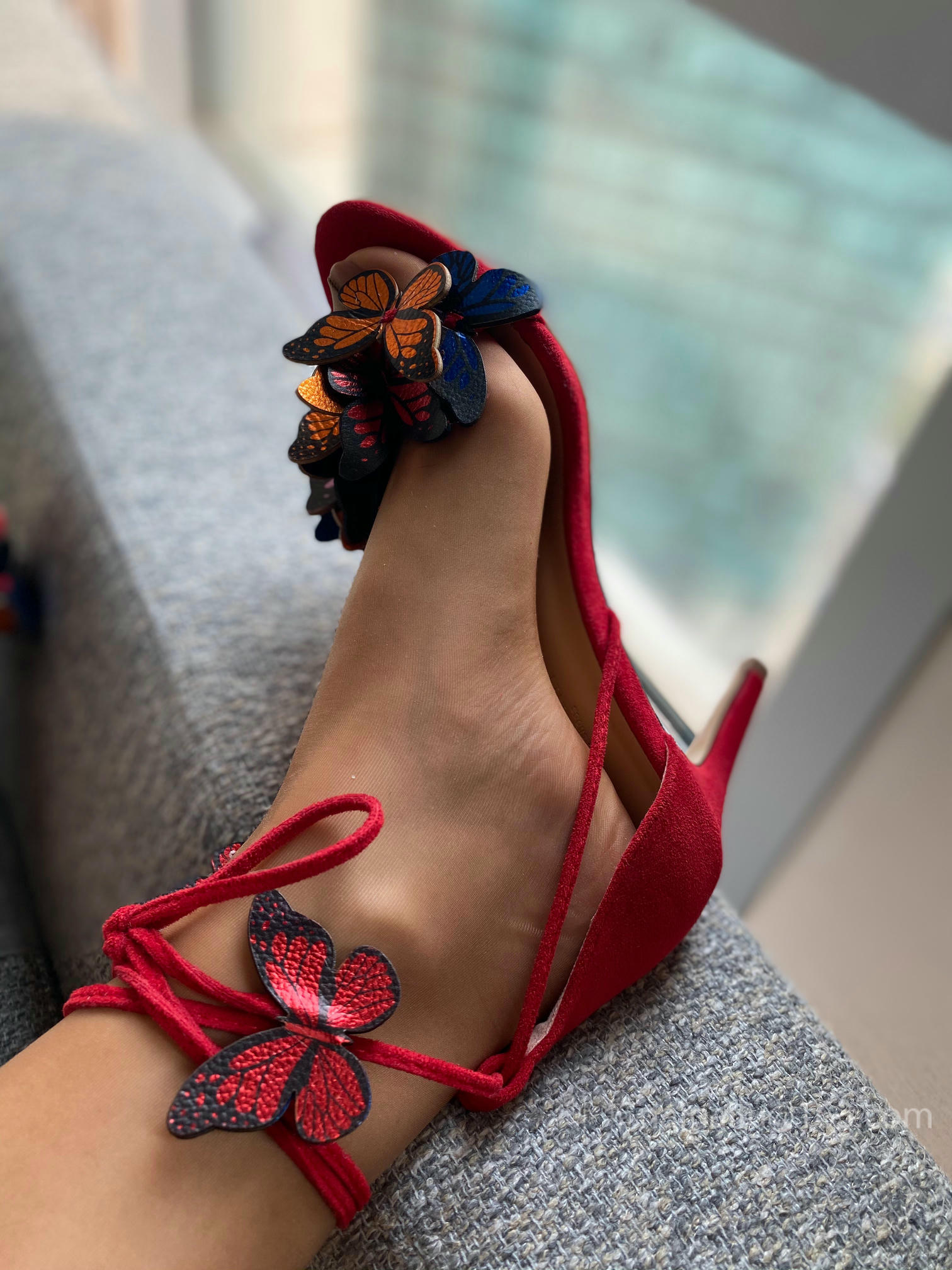 安乔乔 NO.033 棕色包臀裙 [91P1V+549M]_第4集