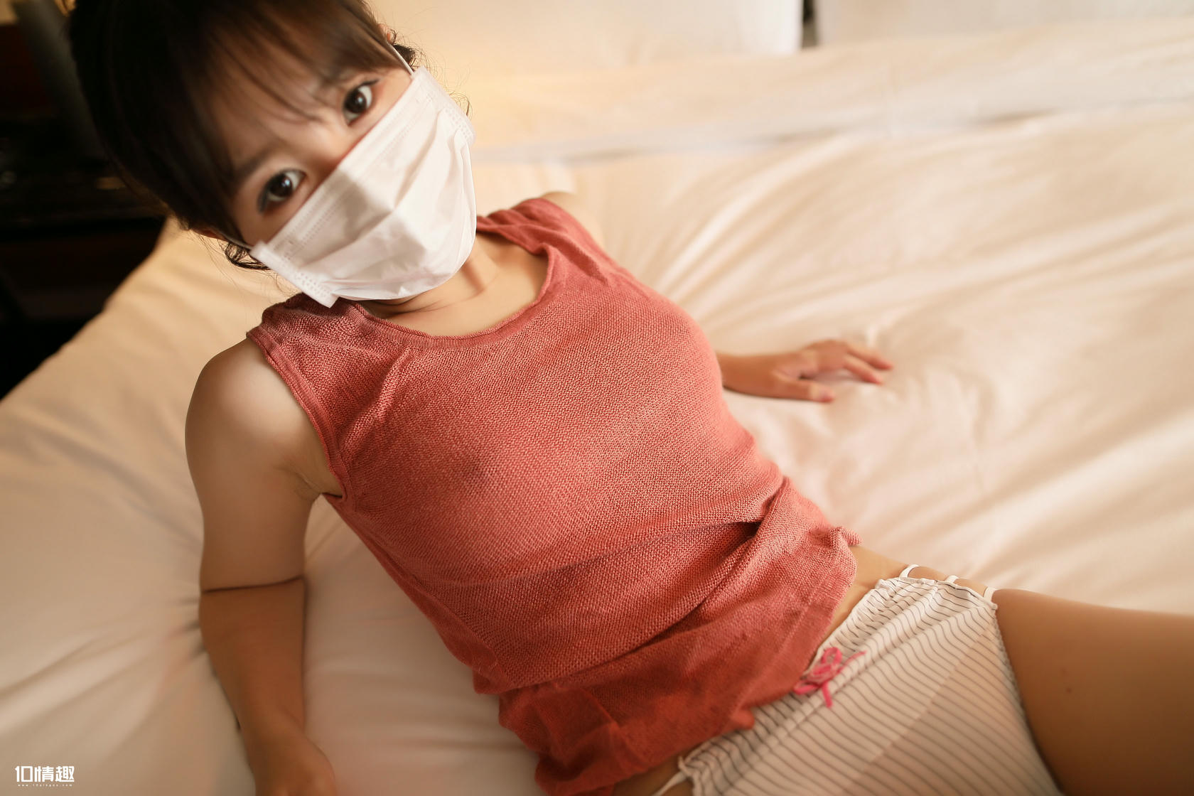 ROSI写真 口罩系列 2018.09.01 NO.0811 [37+1P-29.6M]_第2集