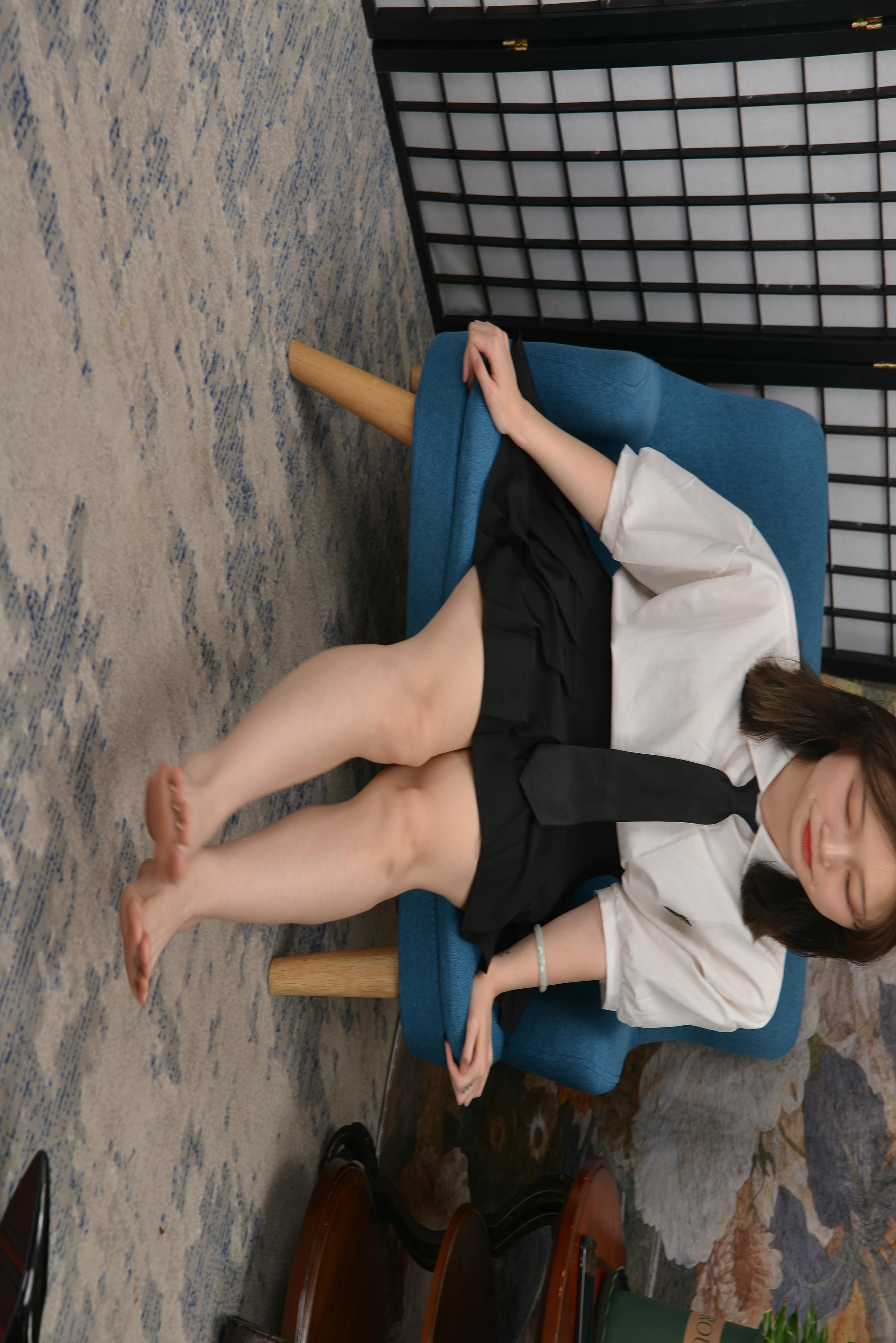 Sexy Asian Girls Feet NO.011 美女baby百褶裙高跟裸足 [97P+1110M]_第1集