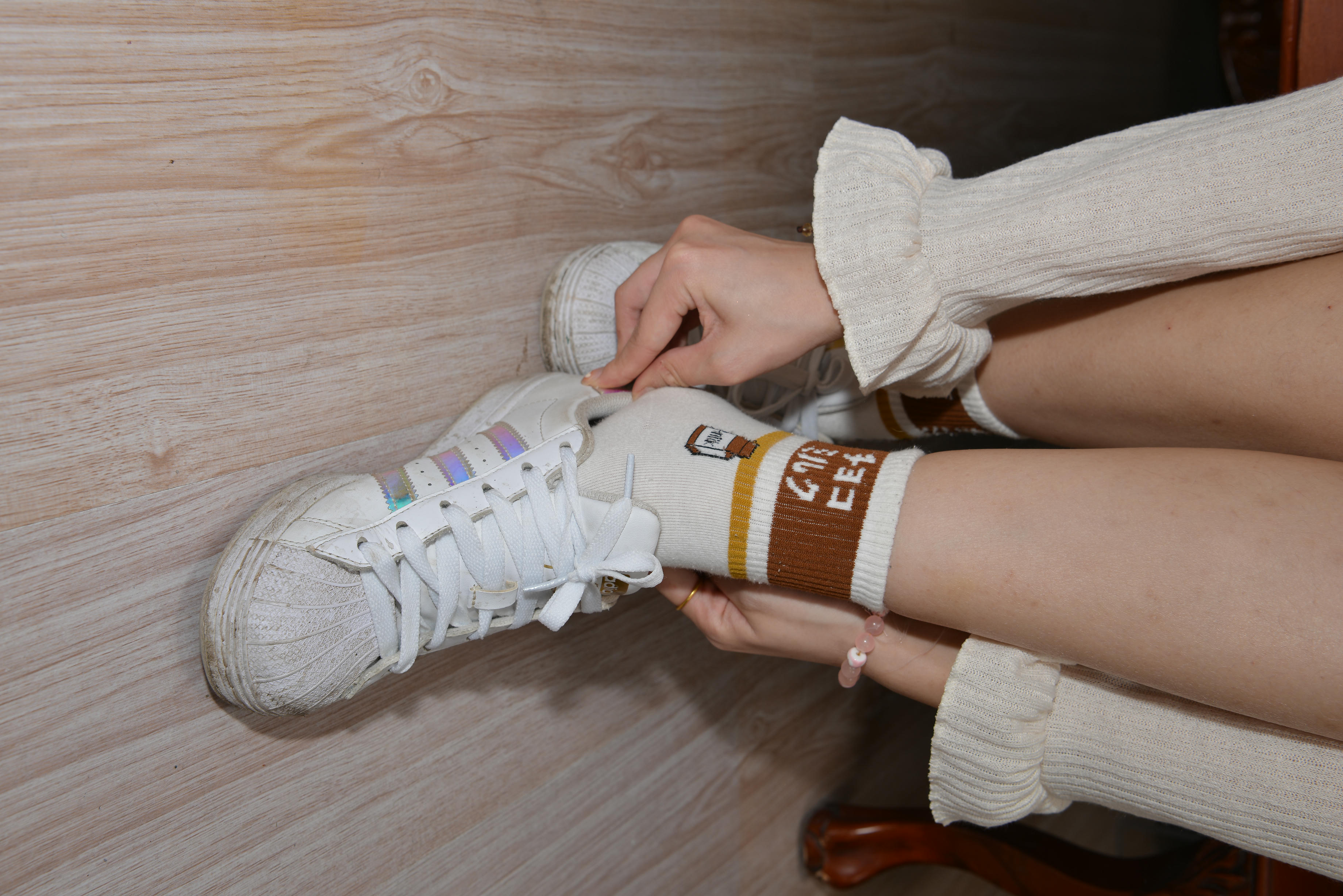 Sexy Asian Girls Feet  NO.052 可爱的小女生冰凌性感36码小脚丫棉袜 第一部[192P 2.3G]_第8集