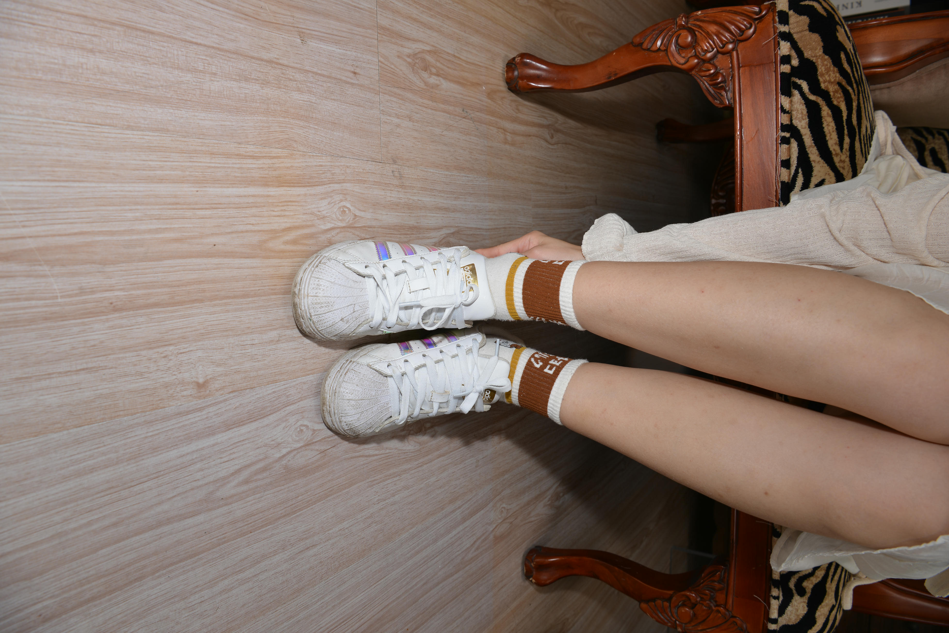 Sexy Asian Girls Feet  NO.052 可爱的小女生冰凌性感36码小脚丫棉袜 第一部[192P 2.3G]_第8集