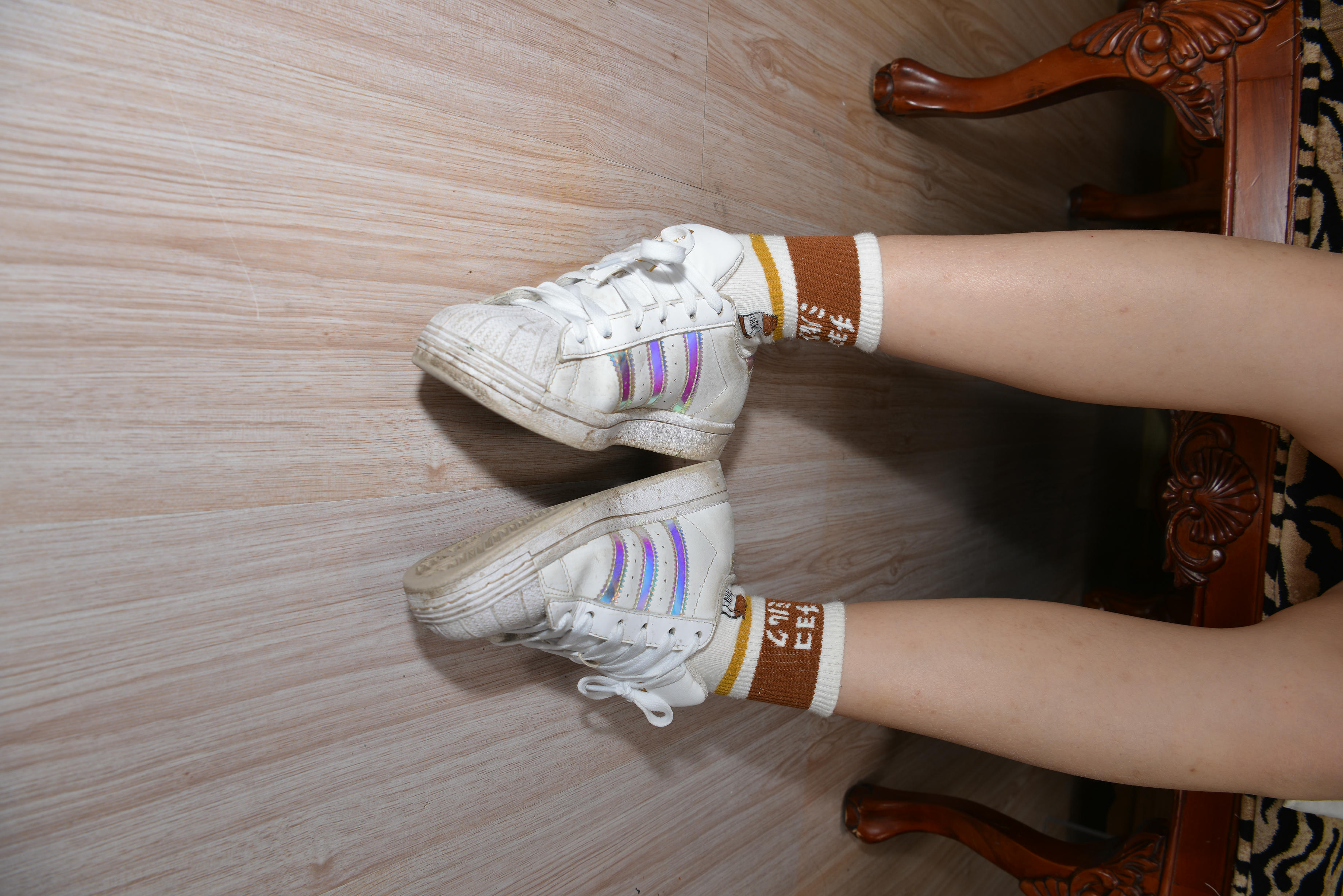 Sexy Asian Girls Feet  NO.052 可爱的小女生冰凌性感36码小脚丫棉袜 第一部[192P 2.3G]_第9集