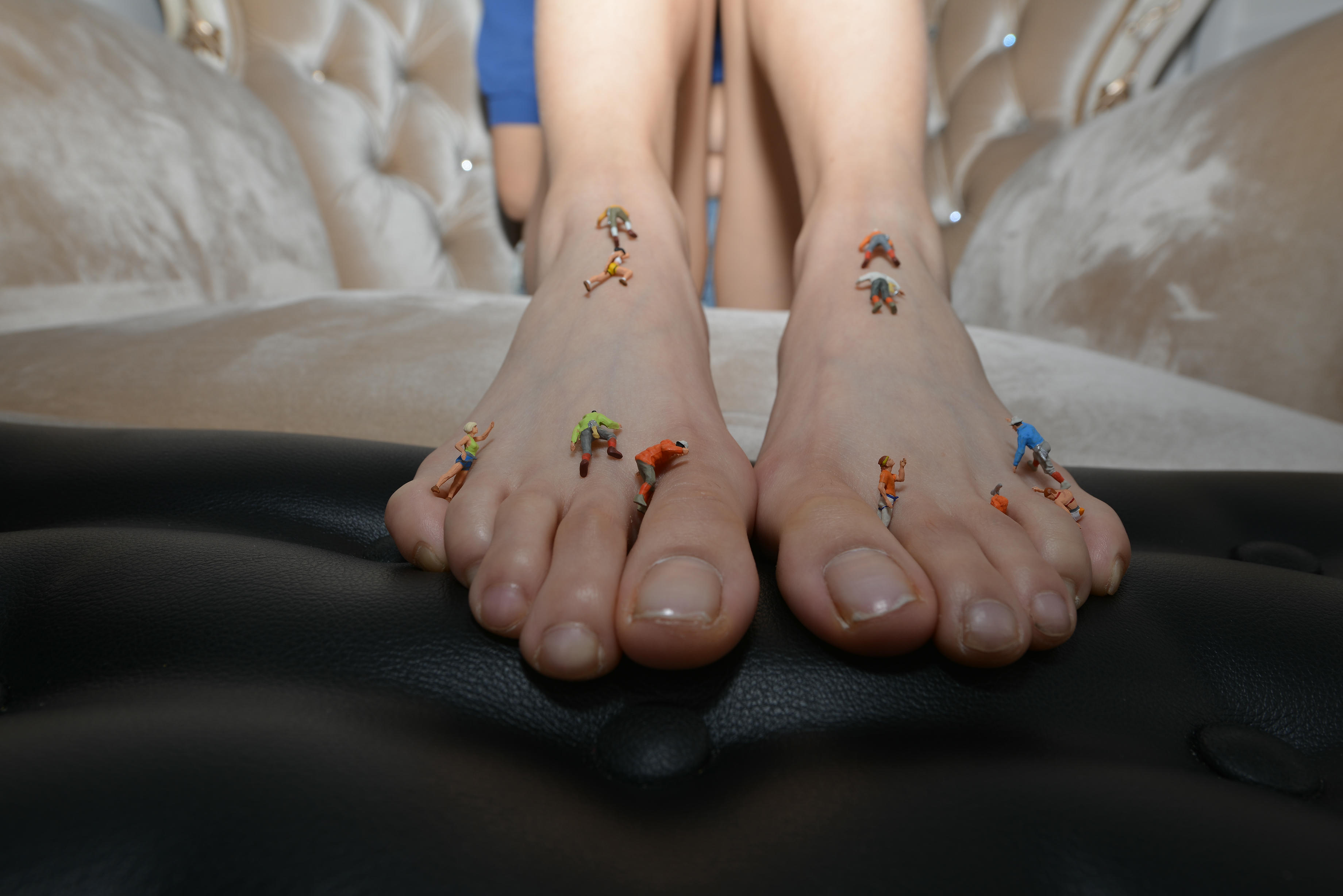 Sexy Asian Girls Feet NO.016 美女YIYI性感的40码大脚丫（裸足） [73P+839M]_第2集