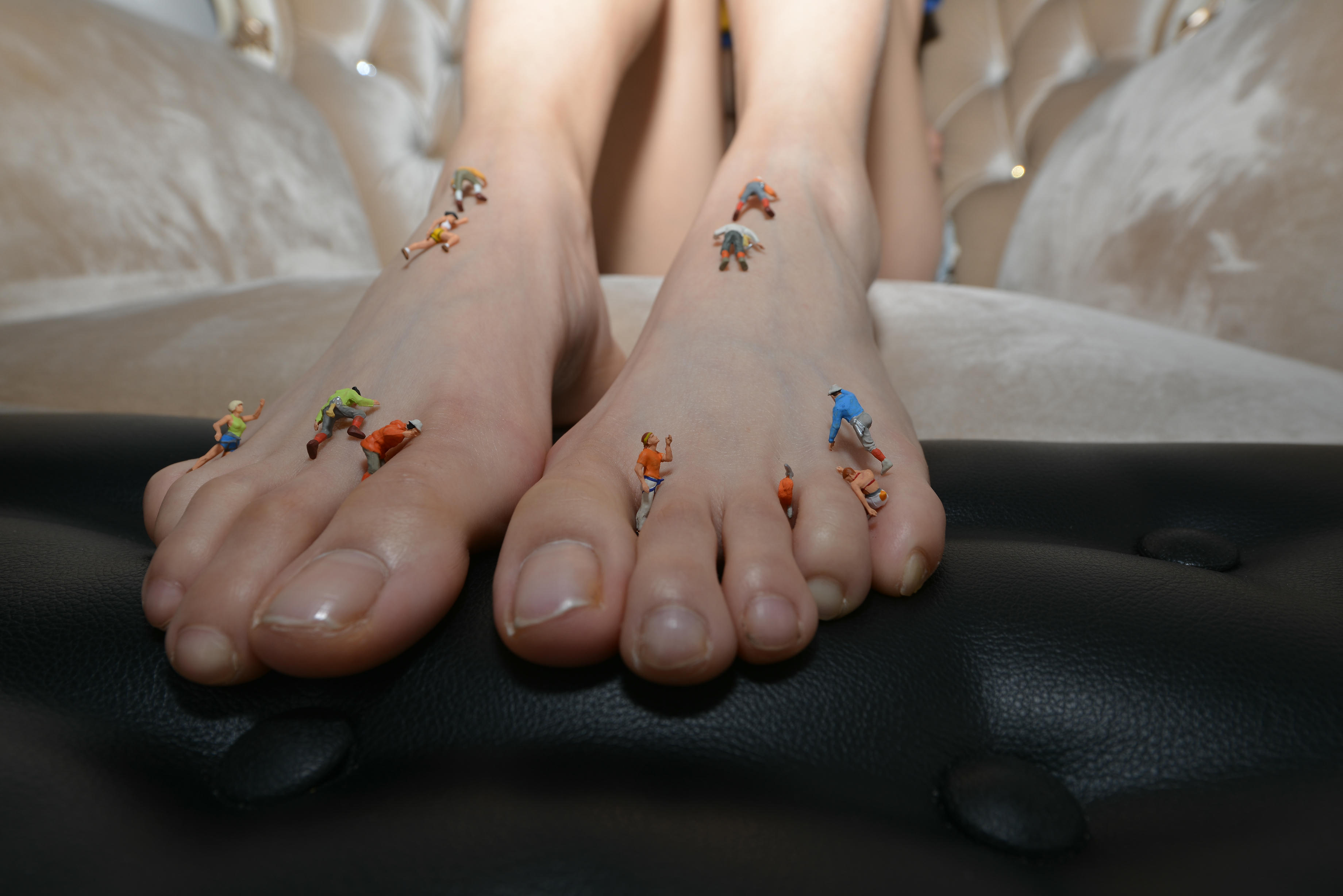 Sexy Asian Girls Feet NO.016 美女YIYI性感的40码大脚丫（裸足） [73P+839M]_第2集