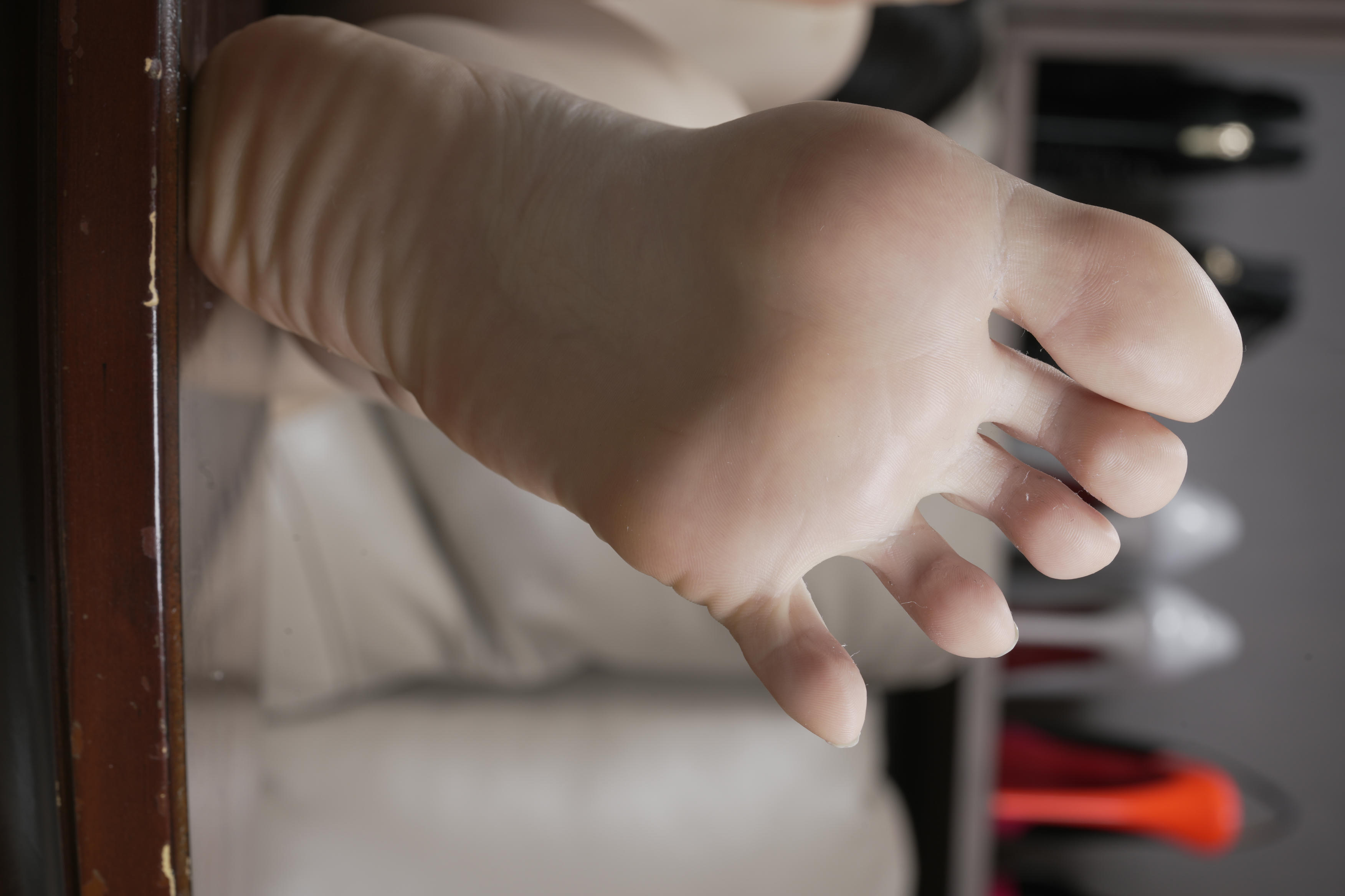 Sexy Asian Girls Feet NO.038 孙小艺展示她的性感的40码大脚丫原味棉袜裸足 [176P+3.01G]_第6集