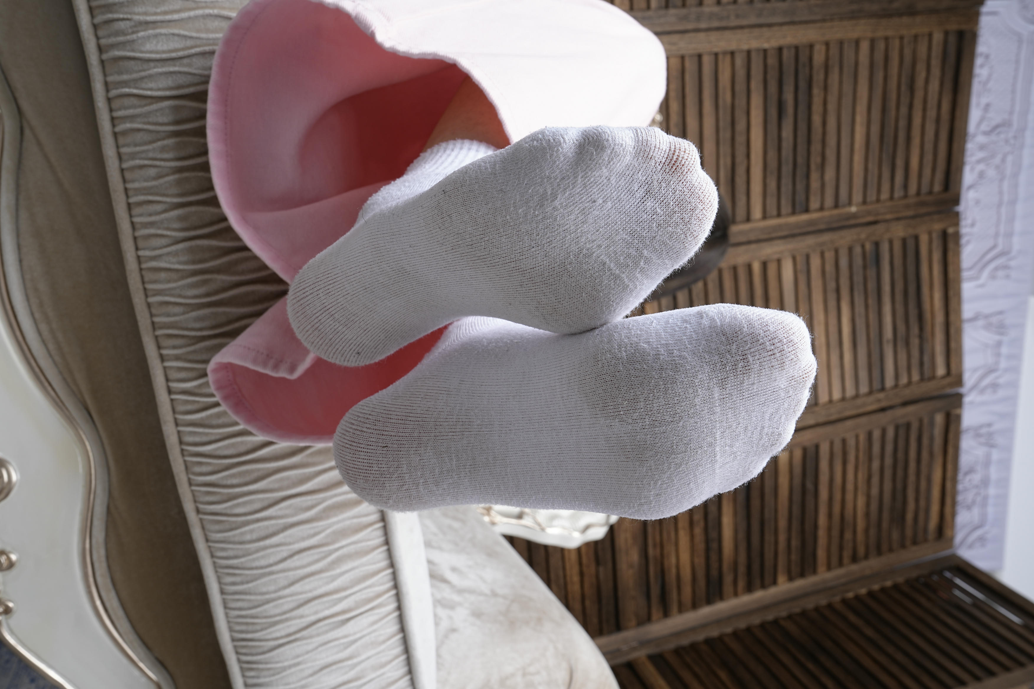 Sexy Asian Girls Feet NO.044 清纯可爱 倩倩的原味白棉袜+裸足 [130P+2.46G]_第1集