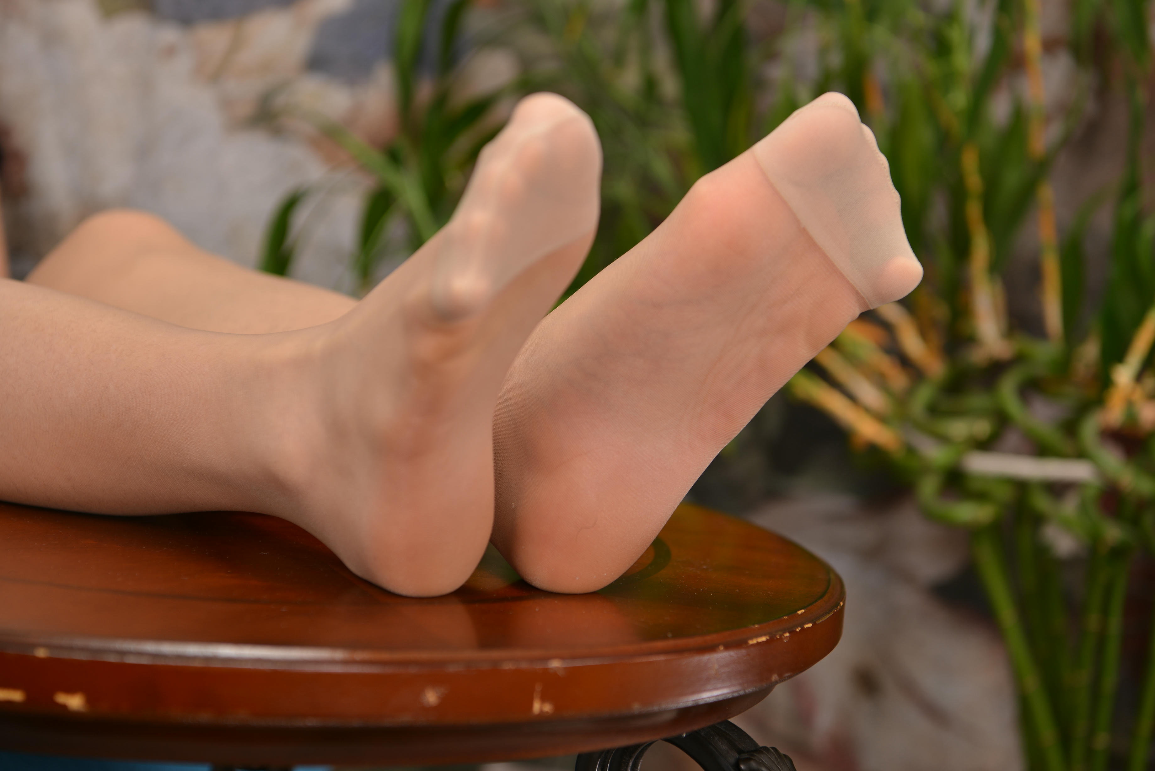 Sexy Asian Girls Feet NO.063 短发美女杨杨的丝袜展示（黑色长筒靴+肉丝） [158P+1945M]_第6集