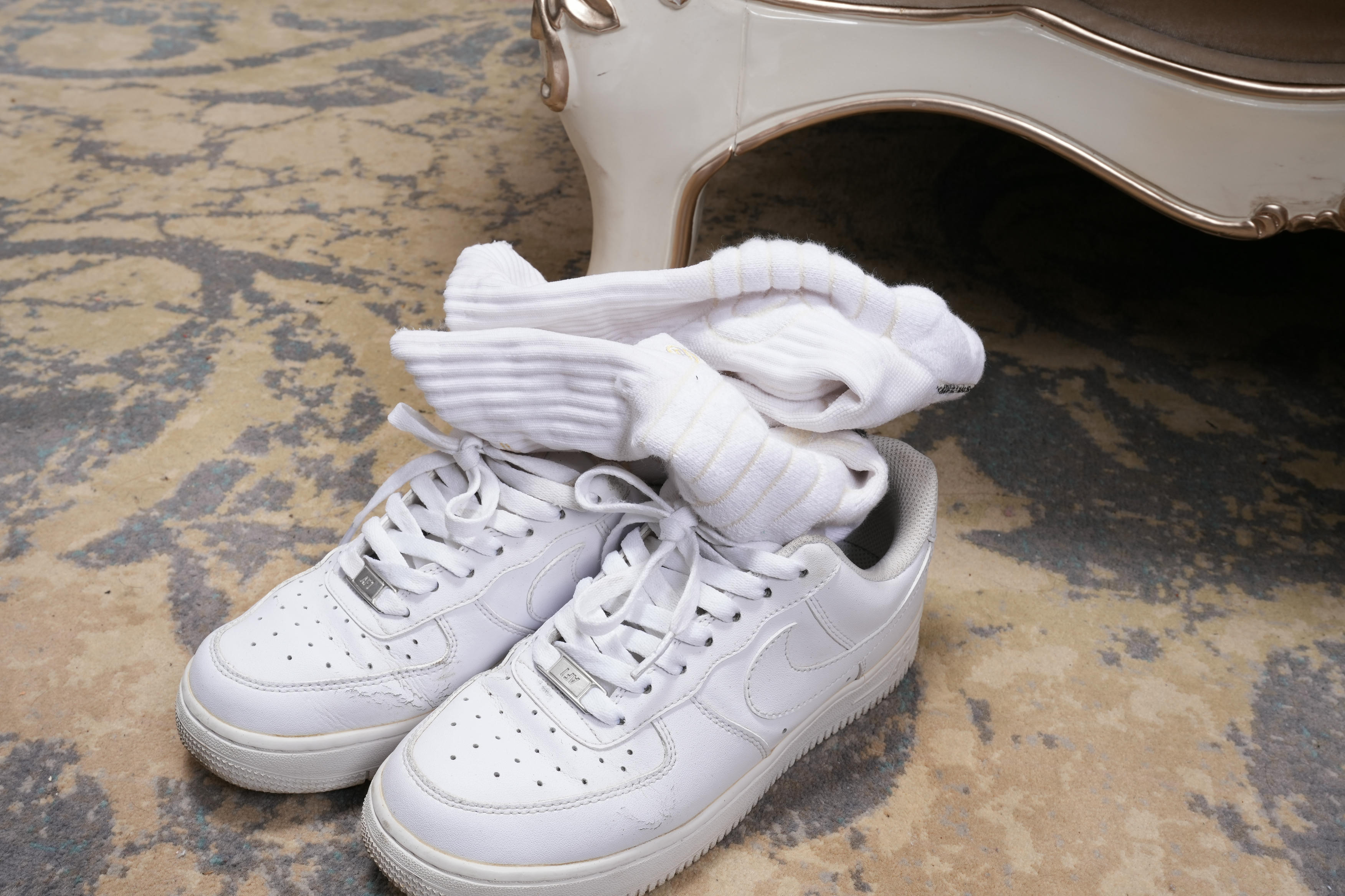 Sexy Asian Girls Feet NO.001 Feixue展示她的性感的肥脚丫（原味长筒白棉袜+裸足） [166P+-388M]_第7集