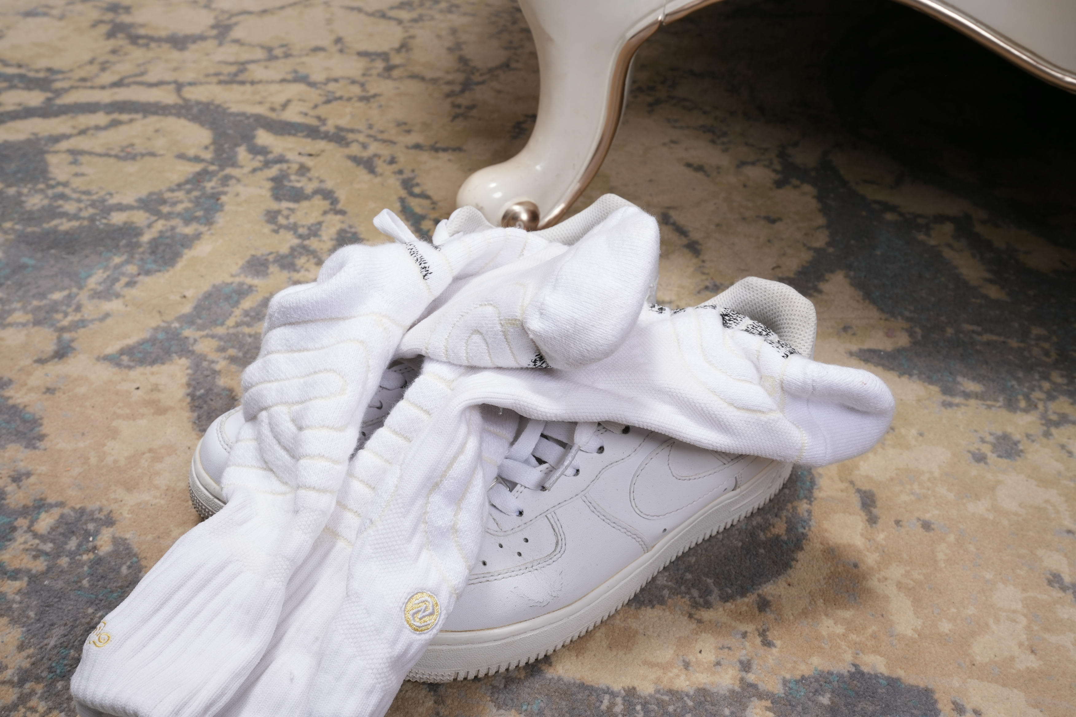 Sexy Asian Girls Feet NO.001 Feixue展示她的性感的肥脚丫（原味长筒白棉袜+裸足） [166P+-388M]_第8集