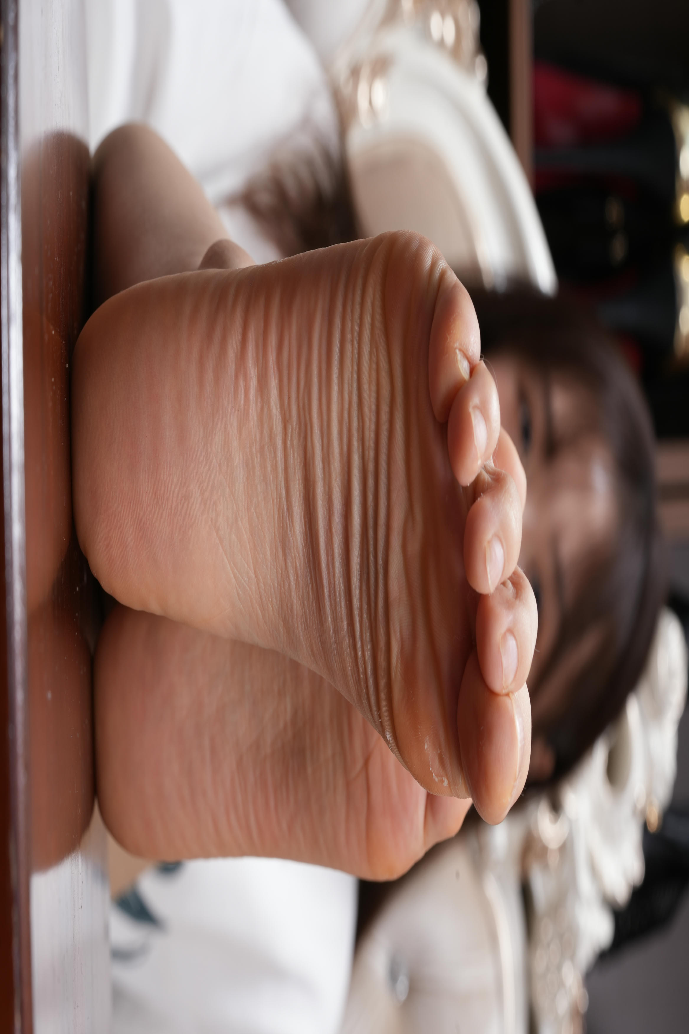 Sexy Asian Girls Feet NO.001 Feixue展示她的性感的肥脚丫（原味长筒白棉袜+裸足） [166P+-388M]_第5集