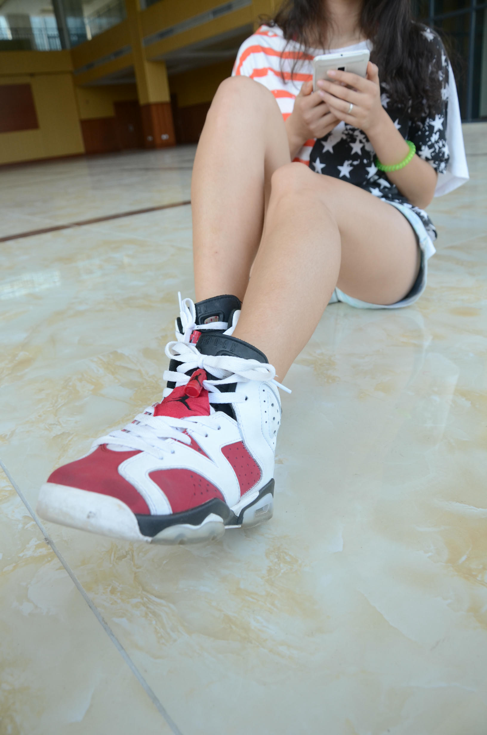 [战前女神] 恋足美腿棉袜女神级摄影套图 106 [189P+347M]_第5集