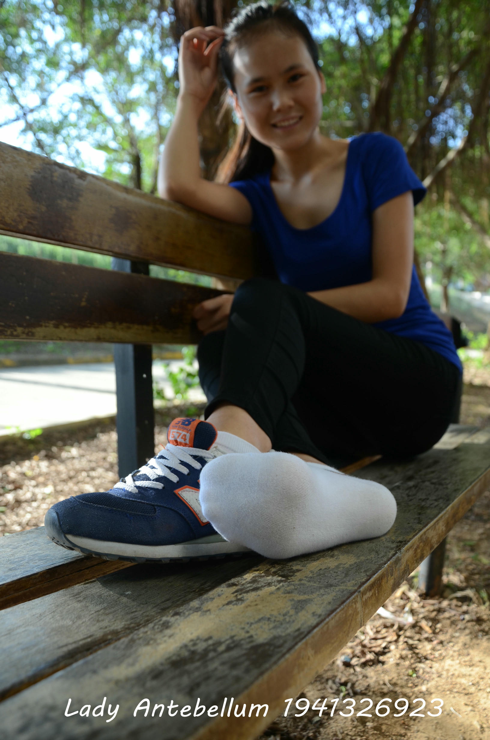 [战前女神] 恋足美腿棉袜女神级摄影套图 113 [102P+187M]_第3集