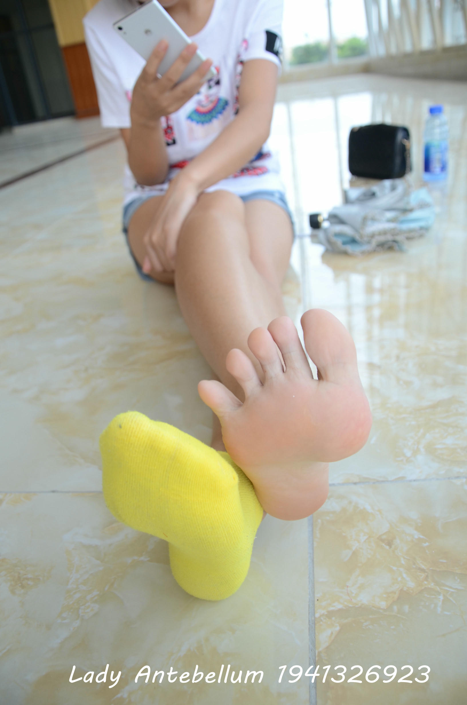 [战前女神] 恋足美腿棉袜女神级摄影套图 114 [114P+140M]_第5集