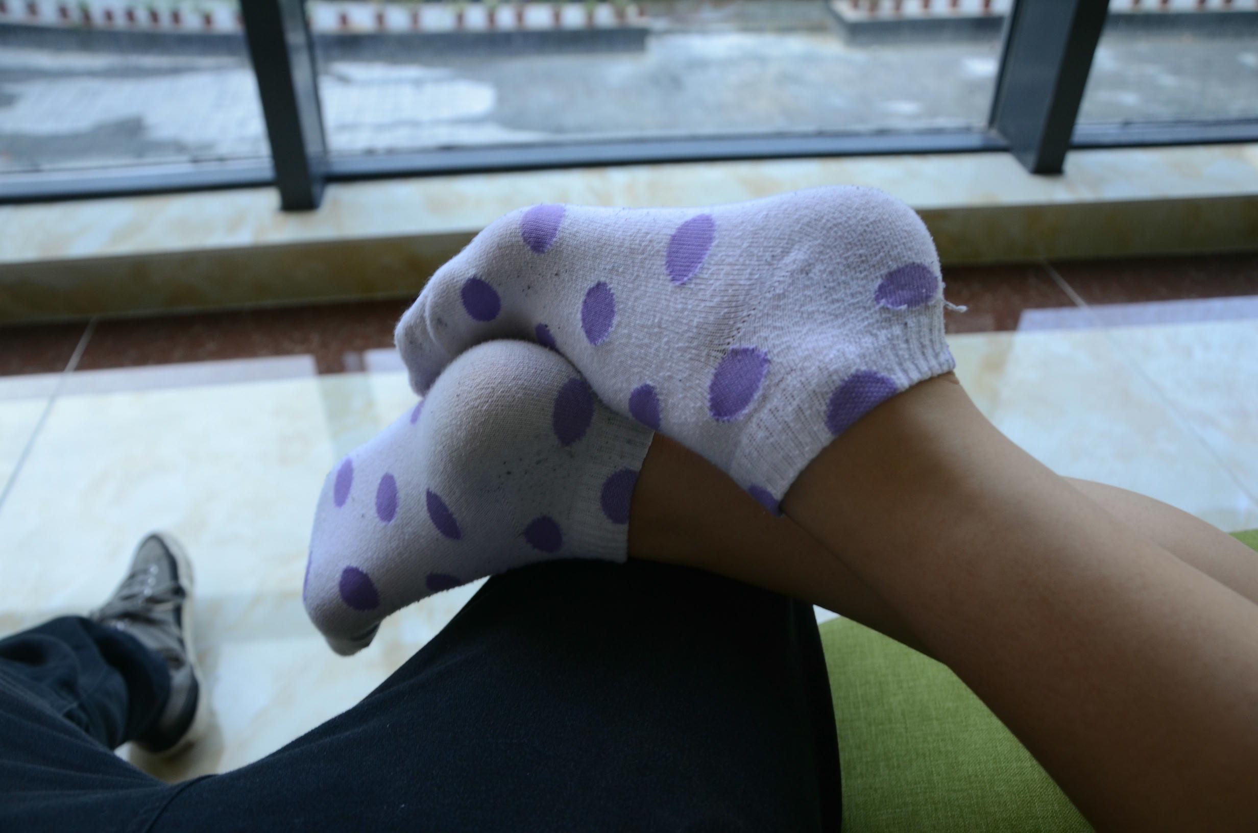 [战前女神] 恋足美腿棉袜女神级摄影套图 115 [127P+218M]_第6集