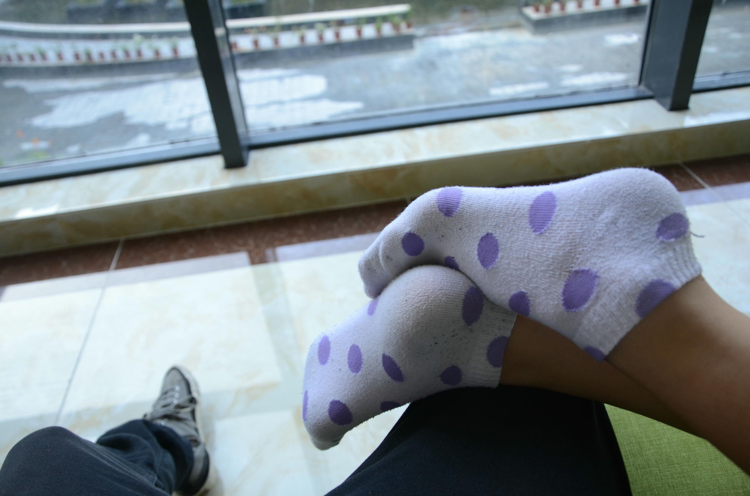 [战前女神] 恋足美腿棉袜女神级摄影套图 115 [127P+218M]_第6集