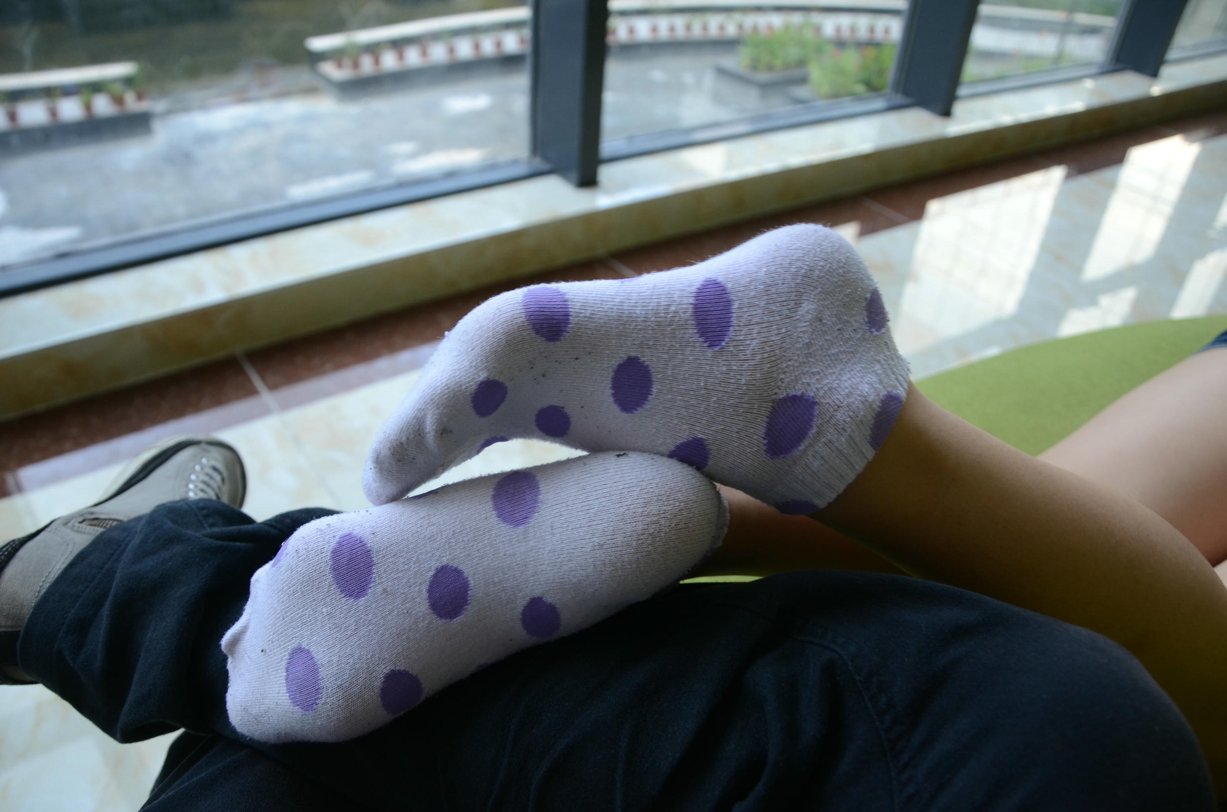 [战前女神] 恋足美腿棉袜女神级摄影套图 115 [127P+218M]_第6集