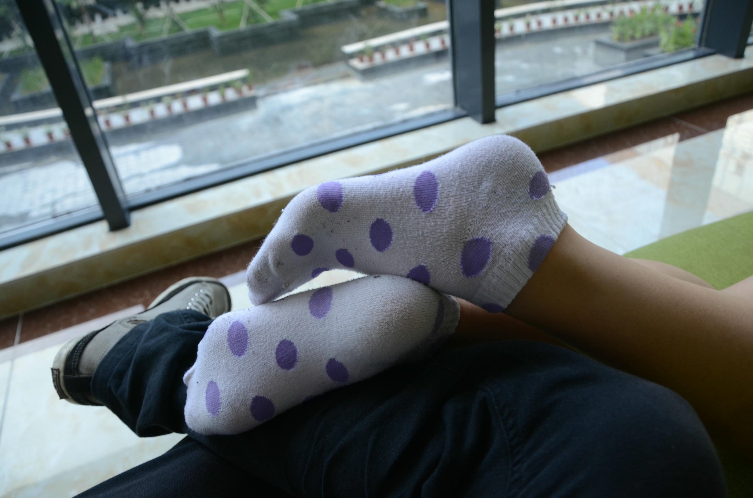 [战前女神] 恋足美腿棉袜女神级摄影套图 115 [127P+218M]_第6集