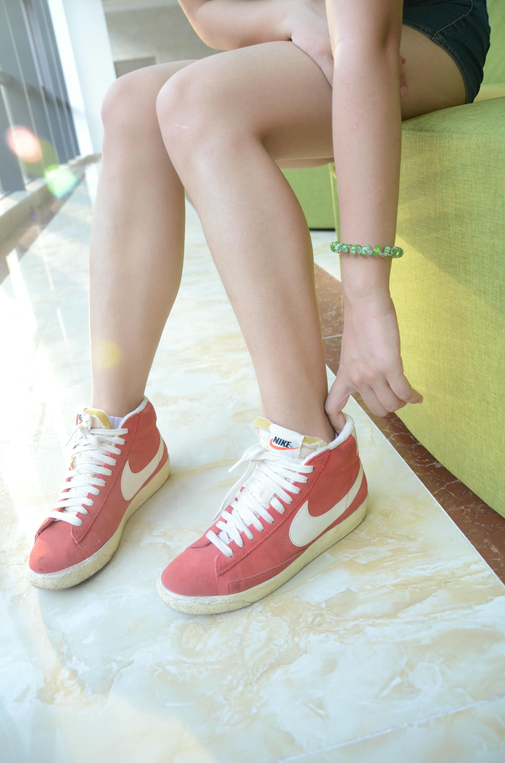 [战前女神] 恋足美腿棉袜女神级摄影套图 115 [127P+218M]_第2集