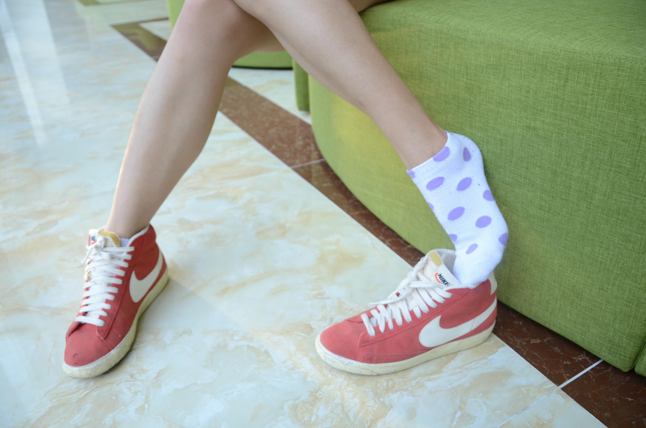 [战前女神] 恋足美腿棉袜女神级摄影套图 115 [127P+218M]_第3集